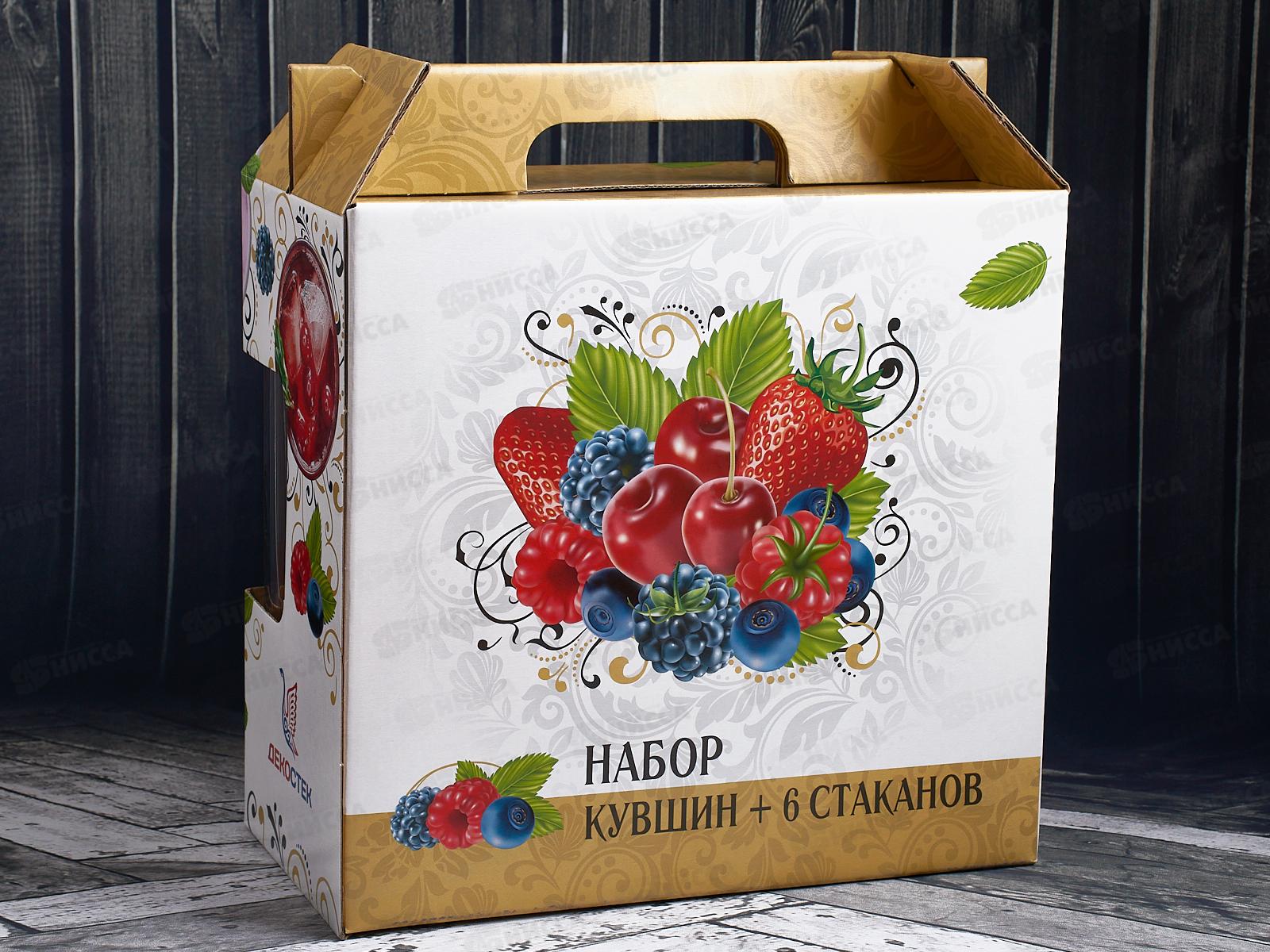 Набор для воды 7 предметов 1607/6-Д Ягодный фреш *3