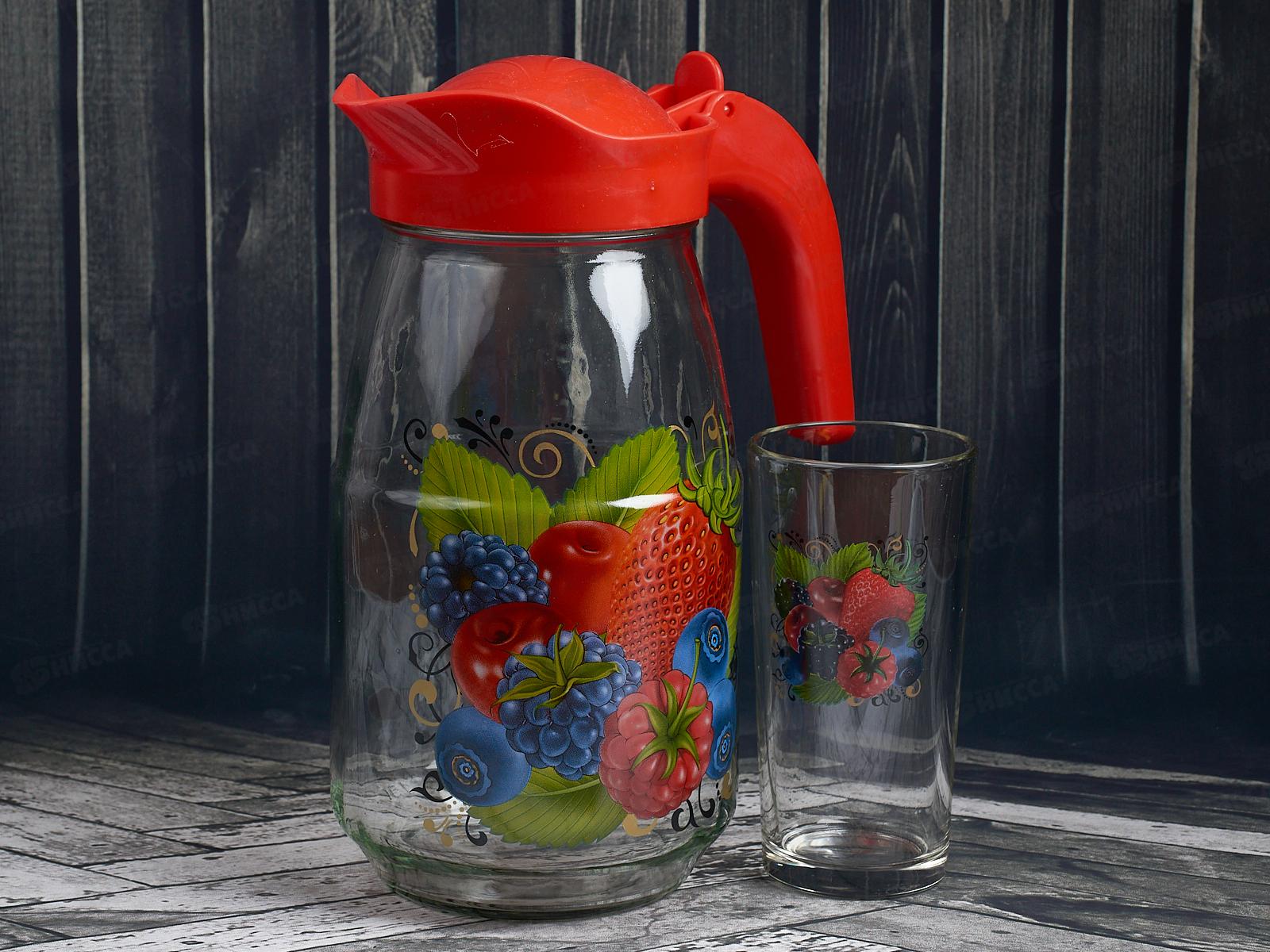 Набор для воды 7 предметов 1607/6-Д Ягодный фреш *3