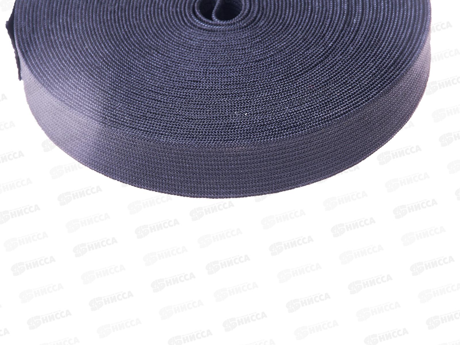 Резинка бельевая 20мм вязаная СТАНДАРТ черная 10м