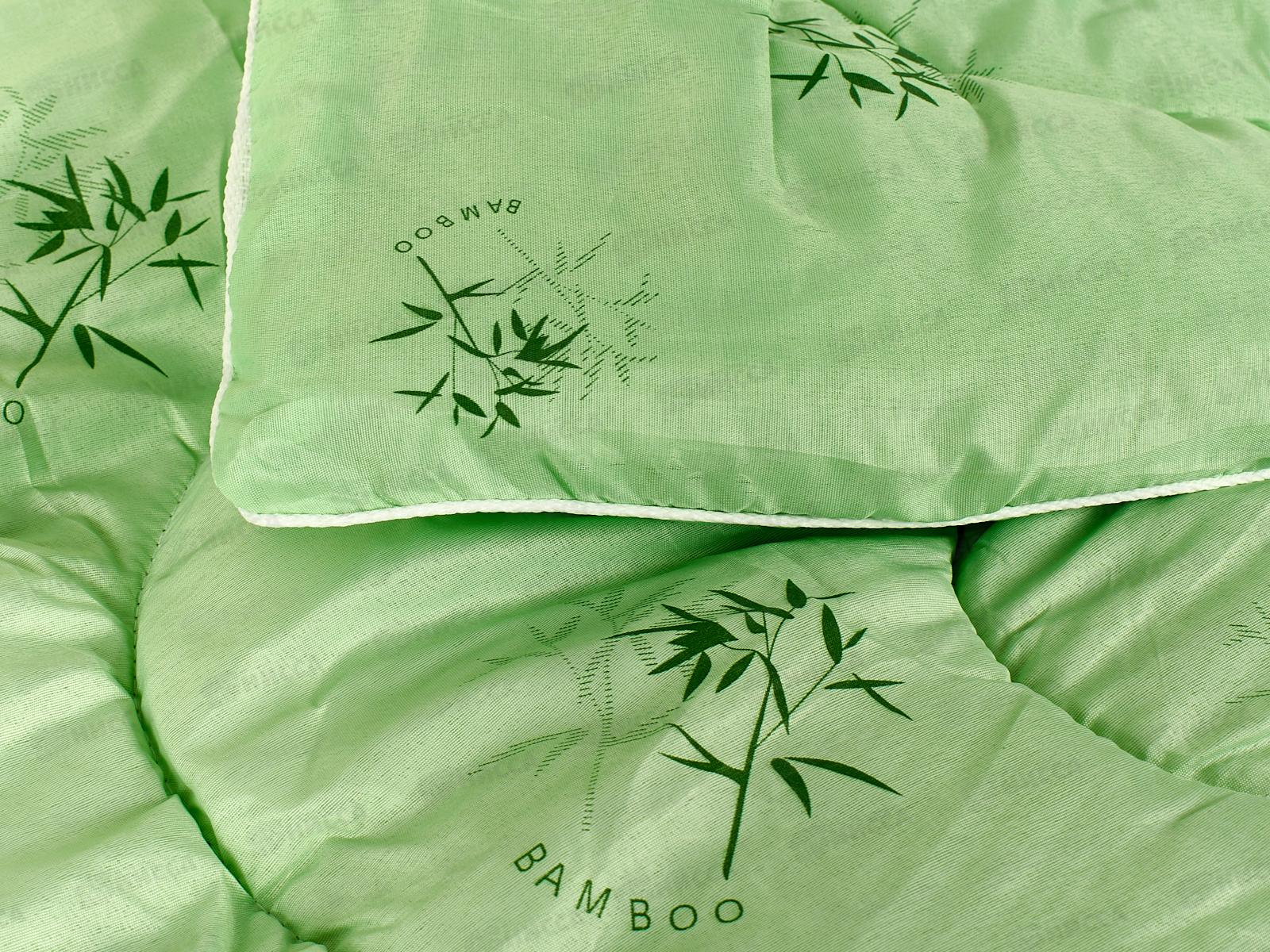 Одеяло Стандарт Бамбук 1,5 спальное зима полиэстан А 007