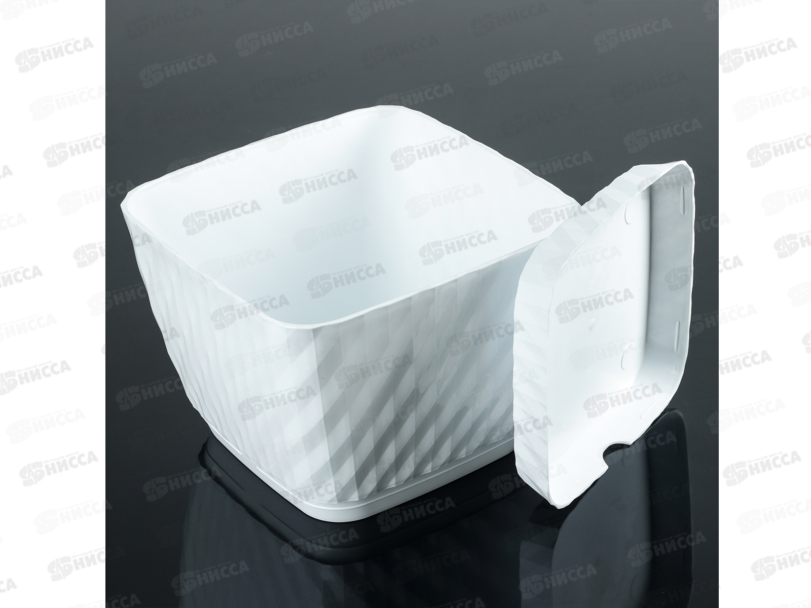 Кашпо Классика 4,5л белый Ангарск *7 Г-9640