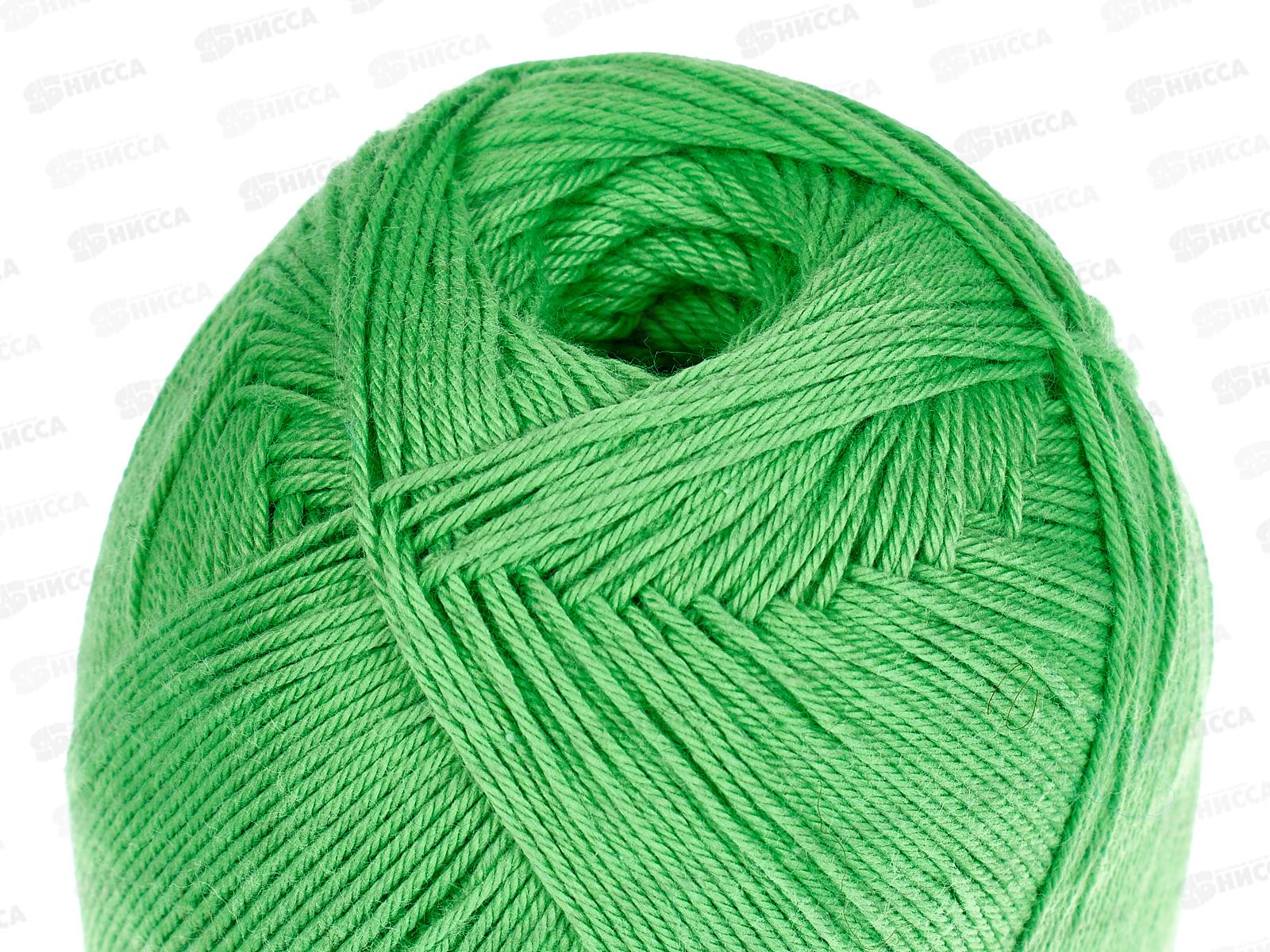 Пряжа Нико хлопок 100% 100гр 500м лимон незрелый 027 *10