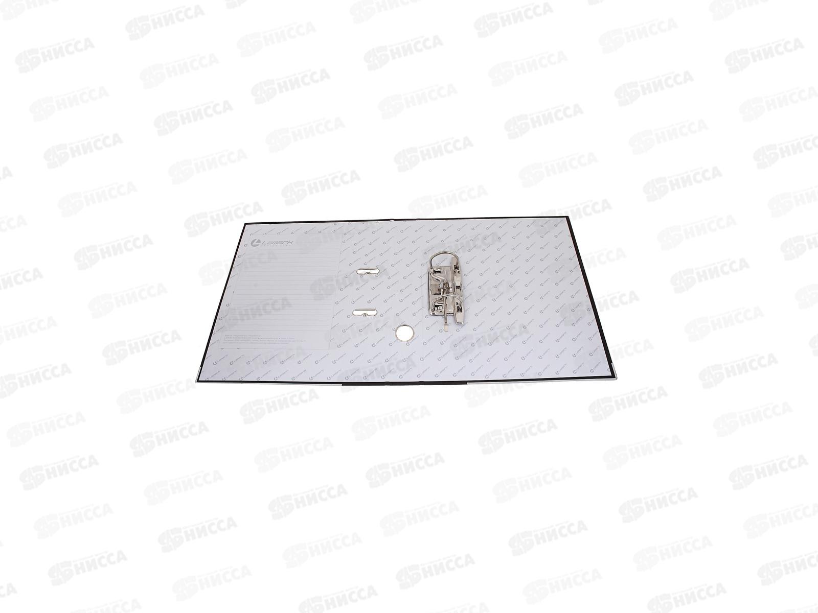 Регистратор А4 50мм LAMARK черный, собранный, 0601-BK1 *42