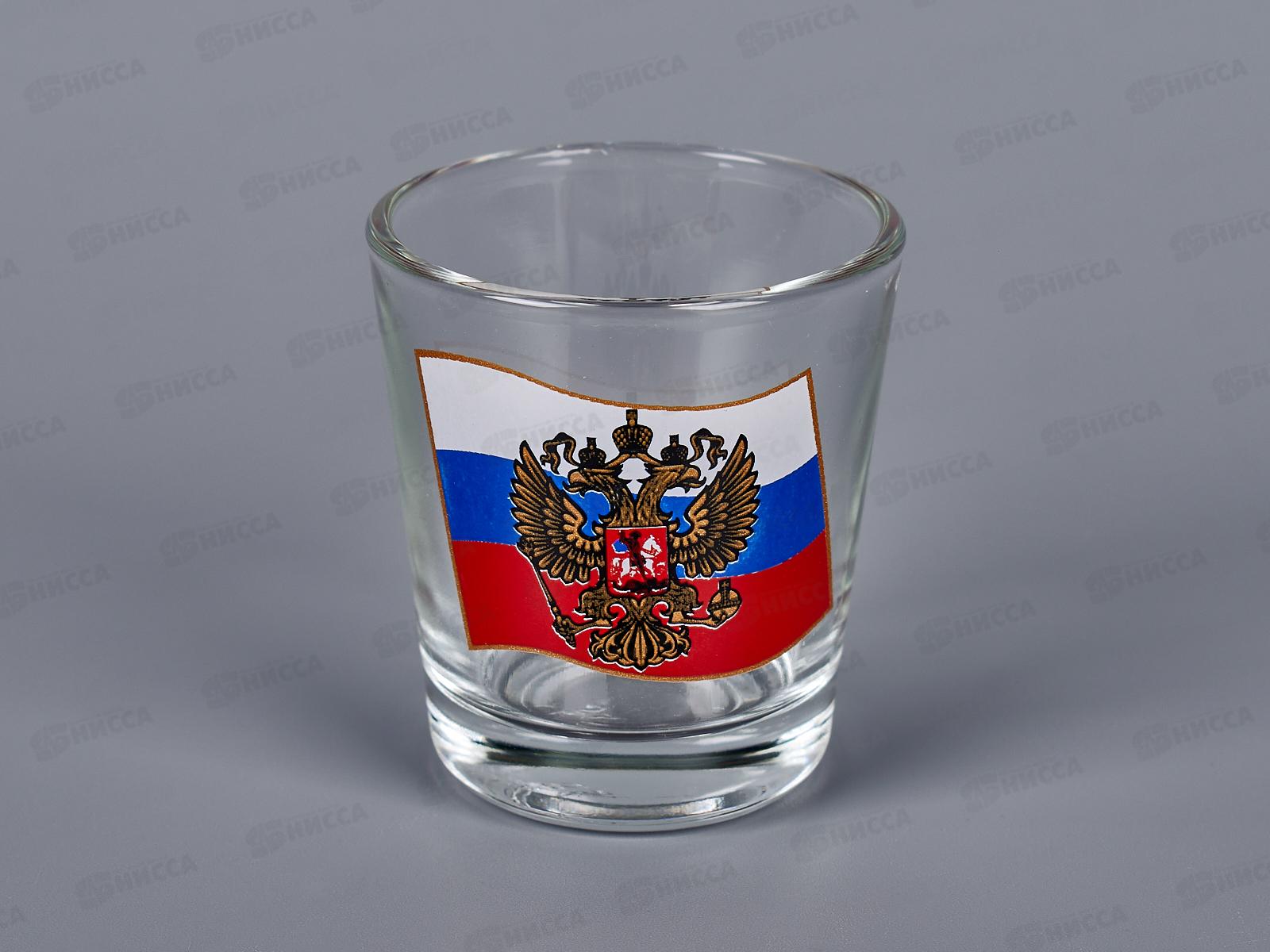 Набор стопок Ода 50мл 6шт 1250-Д Герб на флаге *8