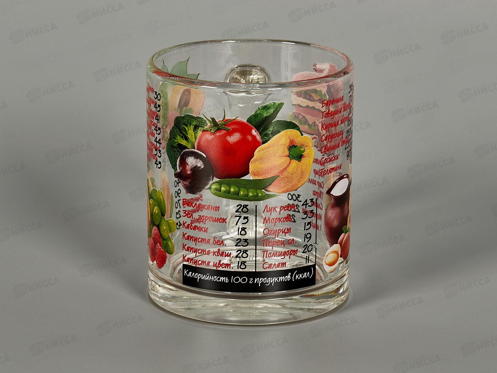 Кружка 300мл 208-Д Таблица калорий *12