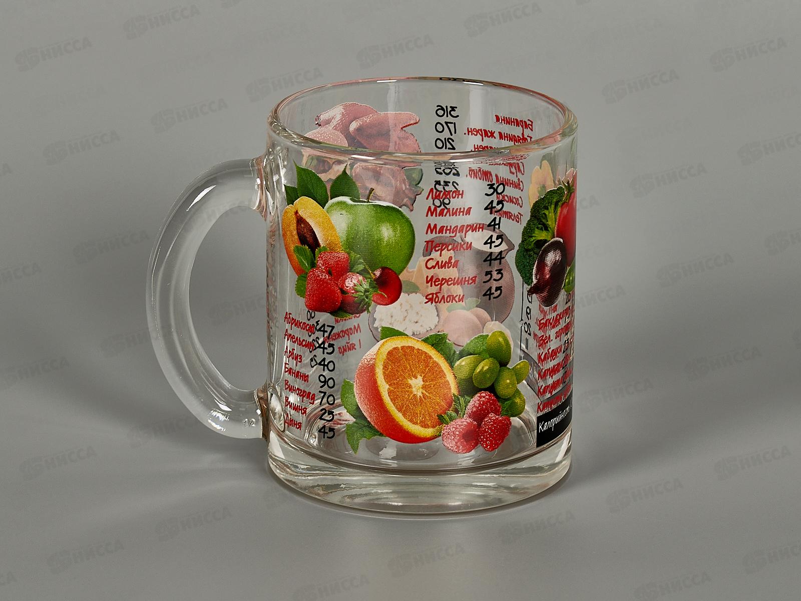 Кружка 300мл 208-Д Таблица калорий *12