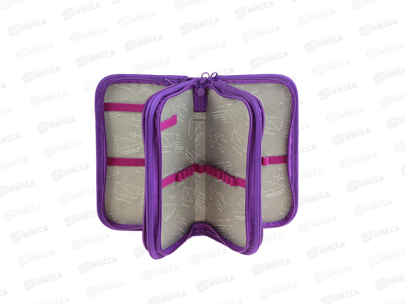 Пенал ПЧЕЛКА 3отдела, Три Принцессы, 190*105, ПО-11 *15