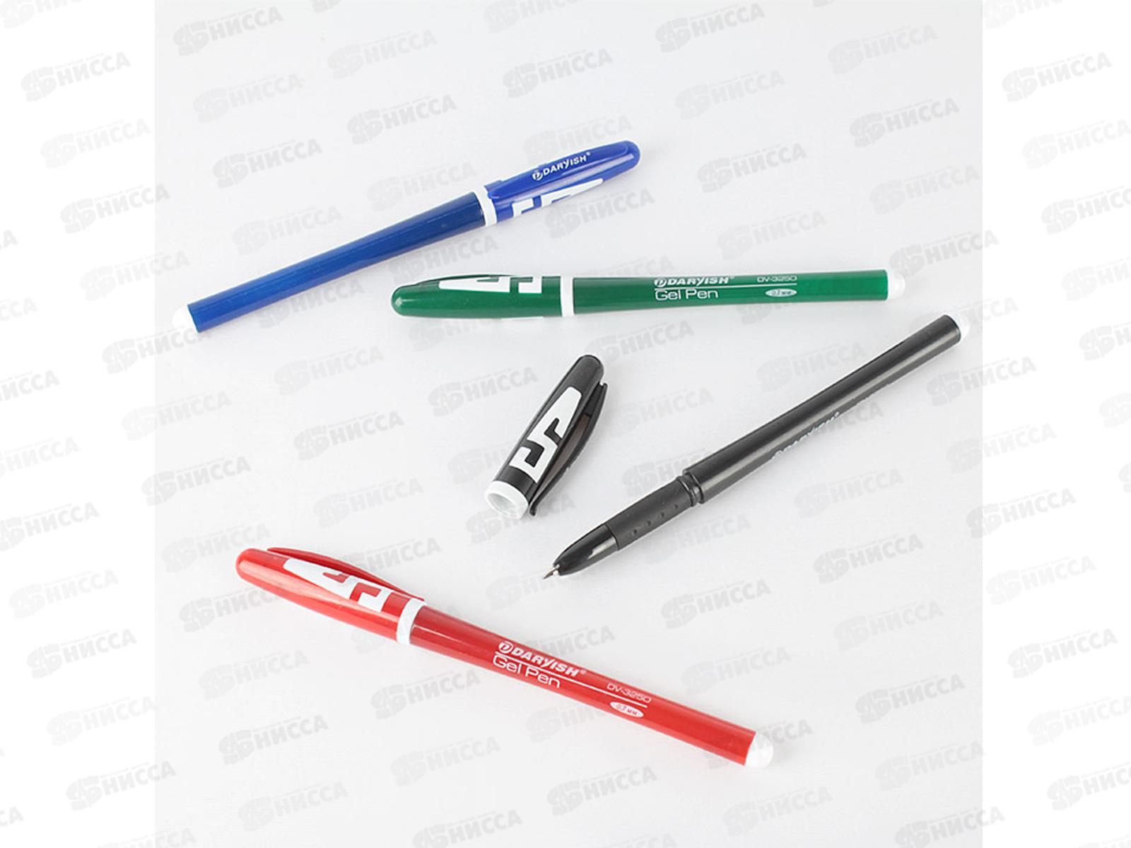 Ручки гелевые  Darvish  4цвета, DV-3250-4*18/90/180