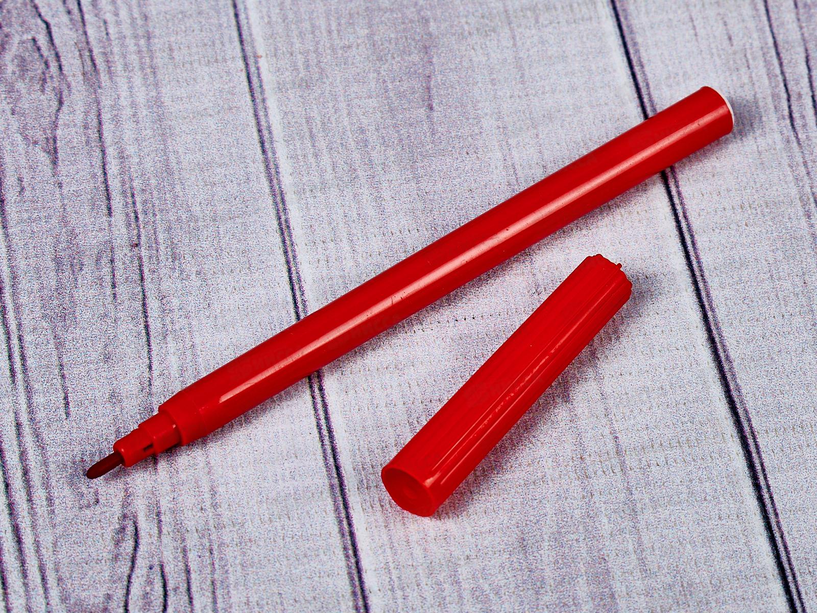 Фломастеры 6 цветов Darvish для девочек, картонная упаковка, DV-3601-6А*24/240