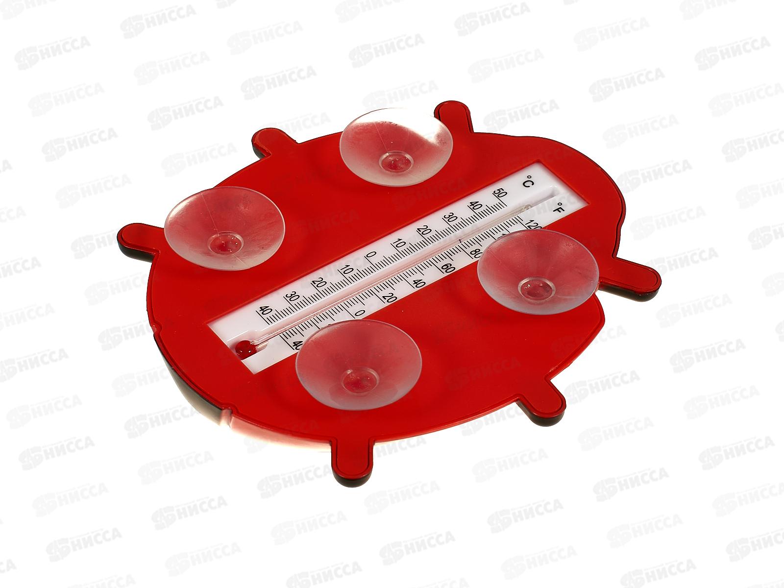 Термометр оконный &quotБожья коровка&quot, AL-4676 *50