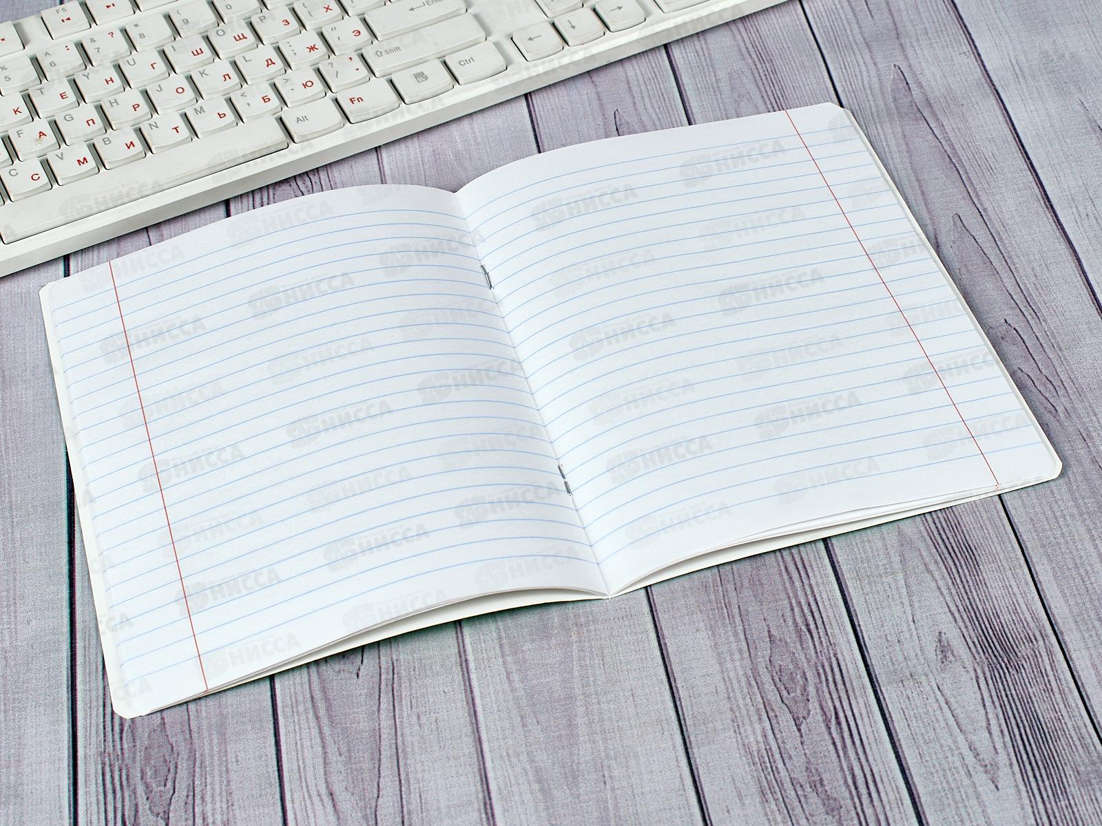 Тетрадь 18 листов линия BG Школьная, ассорти 7338 *12/144