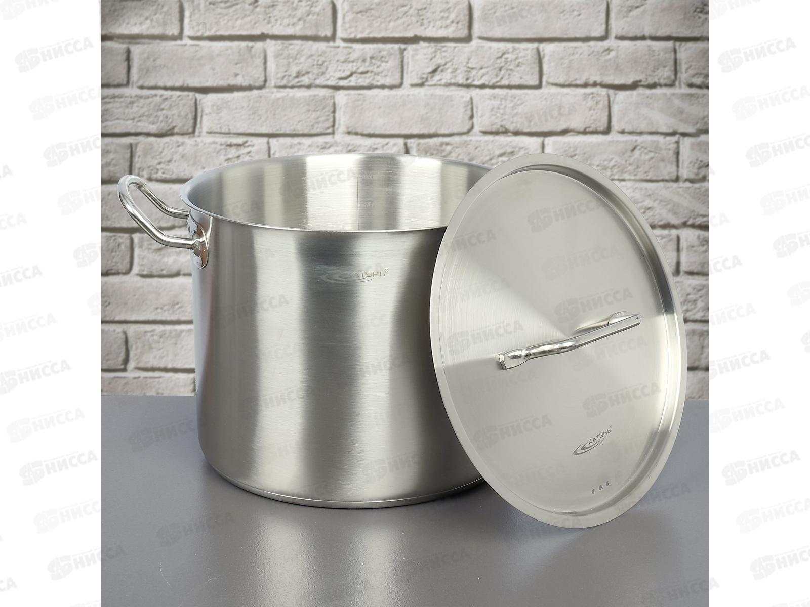 Кастрюля 9,0л (ОБЩЕПИТ) d-24 h-20 KT-ОБ-09 *2