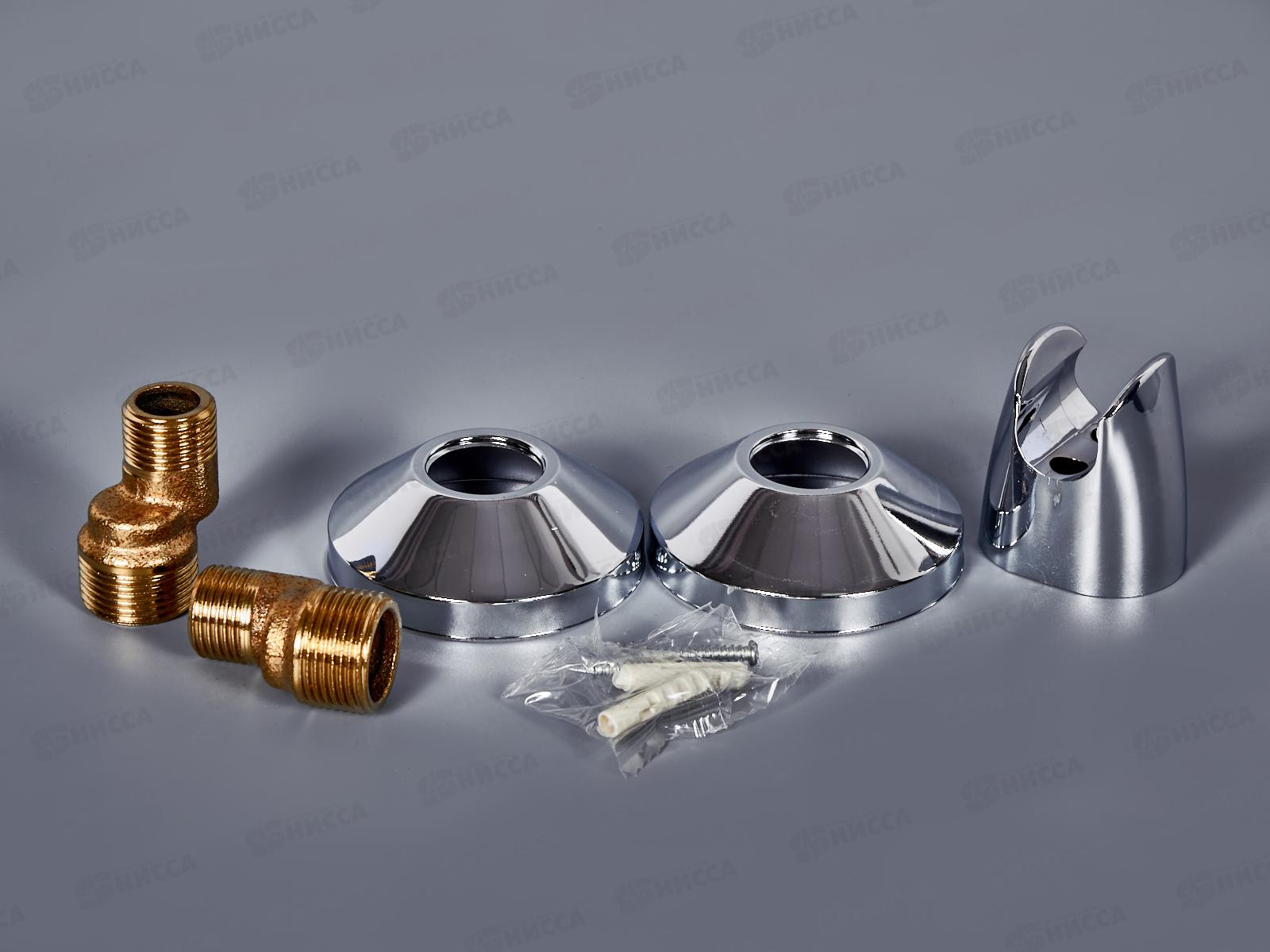 Смеситель для ванны РОТАТО Р30223-10 короткий гусак