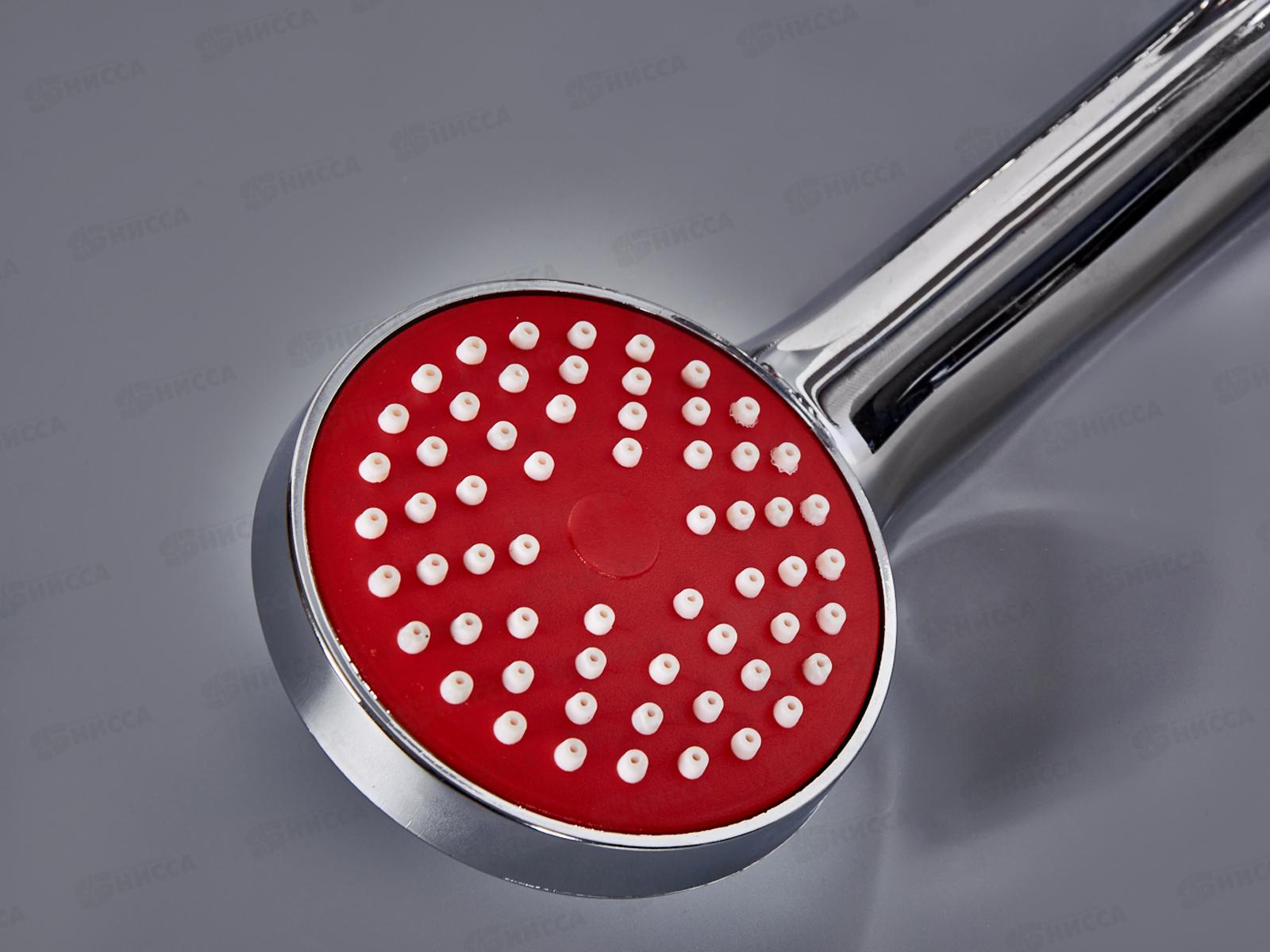 Смеситель для ванны РОТАТО Р3071-5 короткий гусак, красный