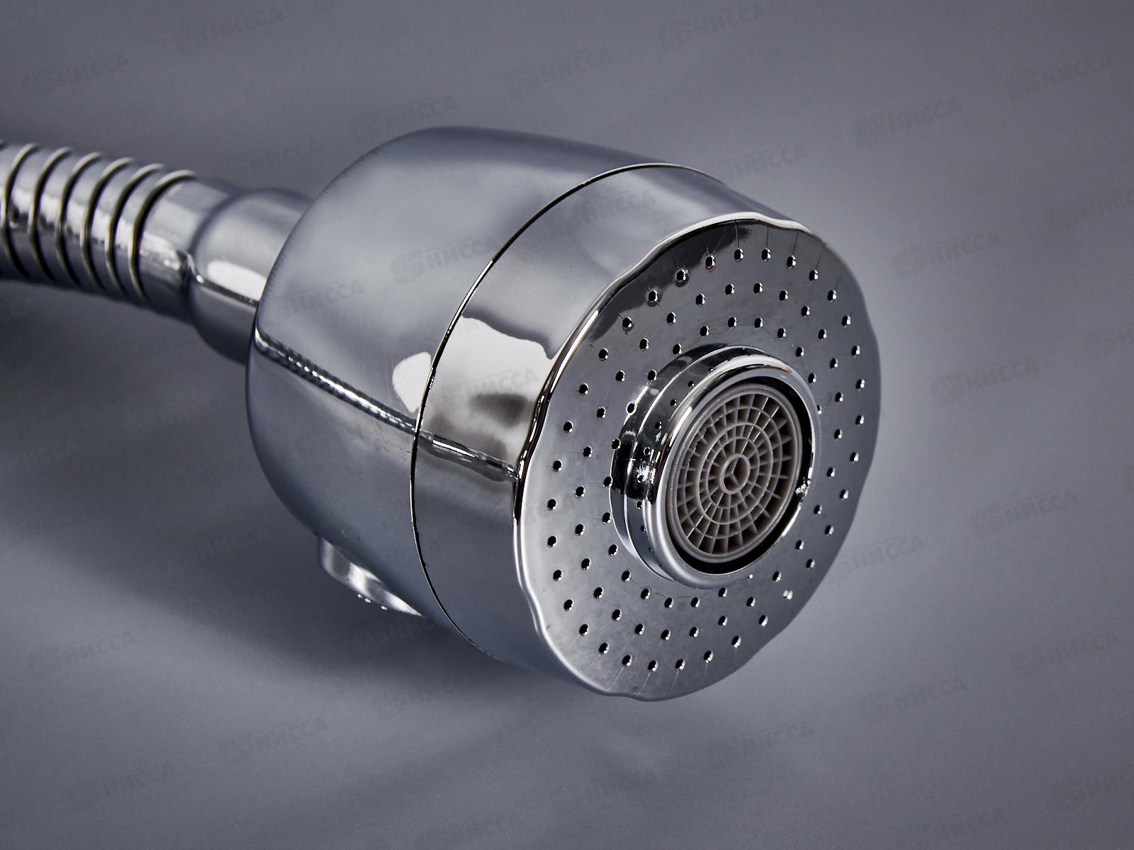 Смеситель для кухни ЭВЕРЕСТ В58-064, 1/2 гибкий гусак