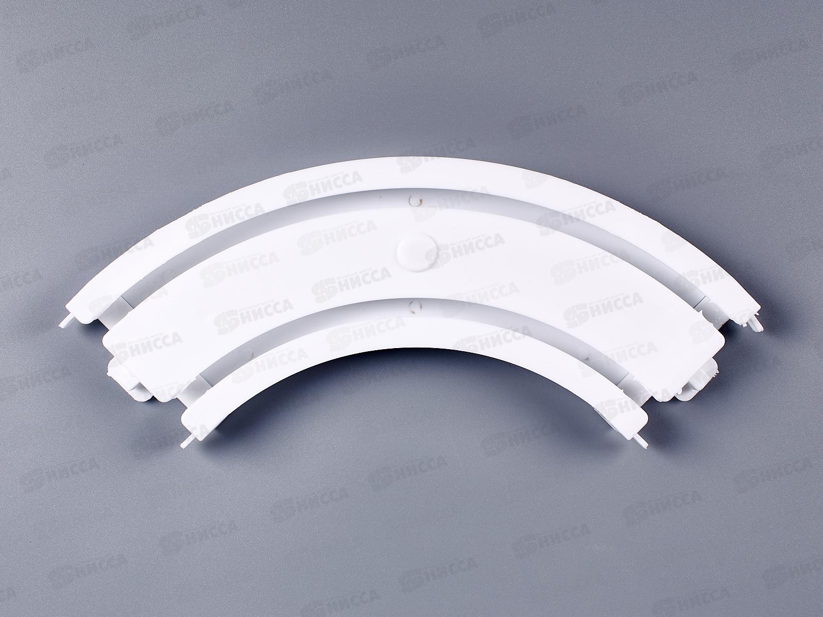 Комплект к двухполозному карнизу Поворот 1шт