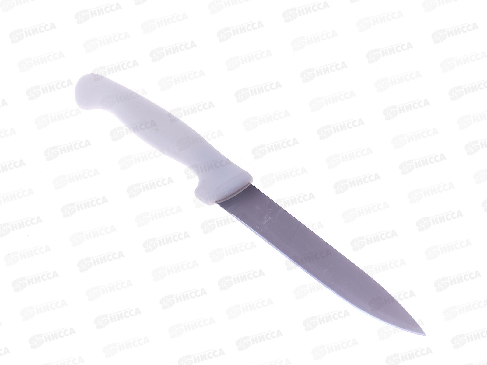 Нож кухонный  пластмассовая  ручка, К-1 12см (045150)  Ж*12