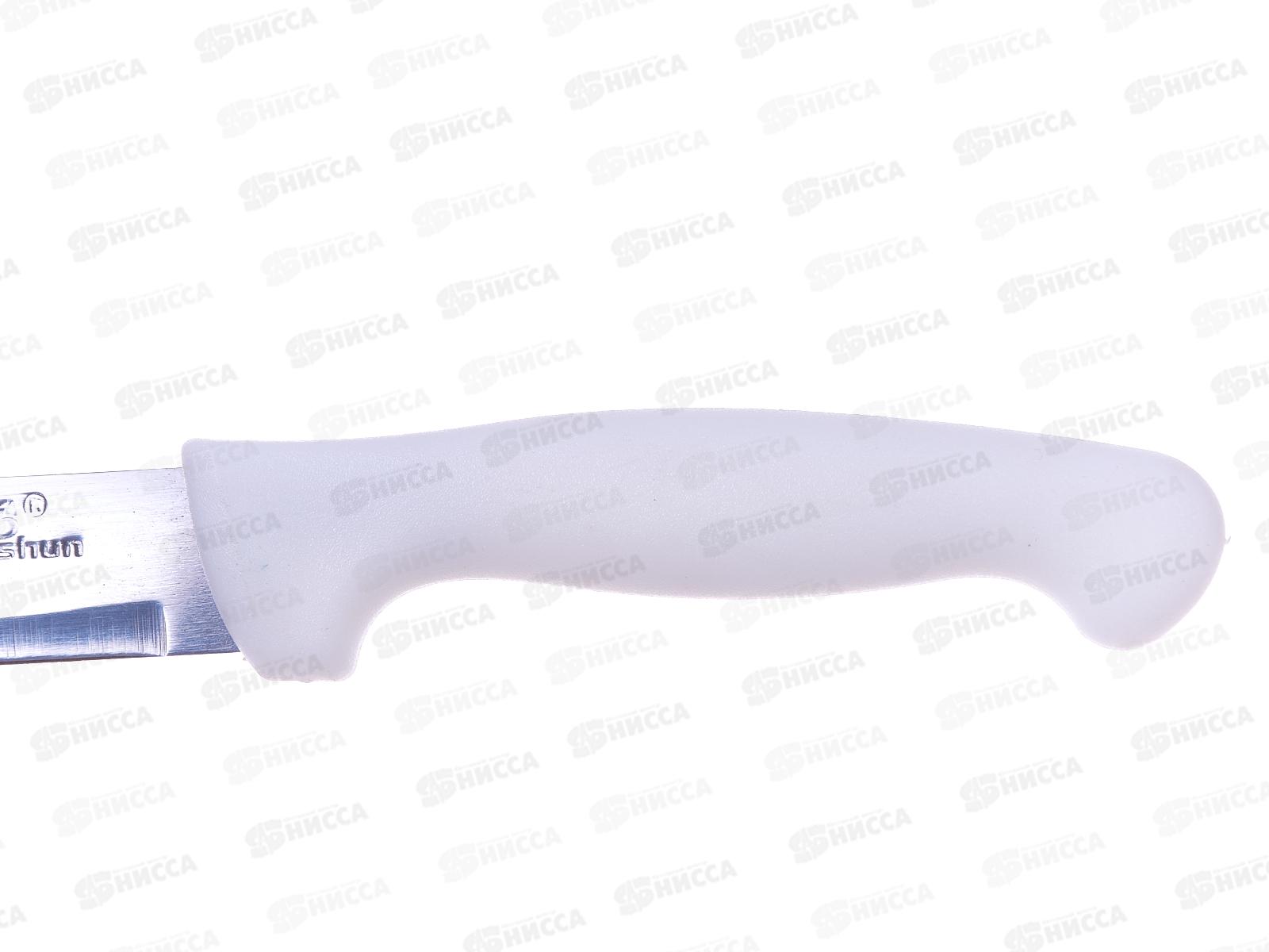 Нож кухонный  пластмассовая  ручка, К-1 12см (045150)  Ж*12