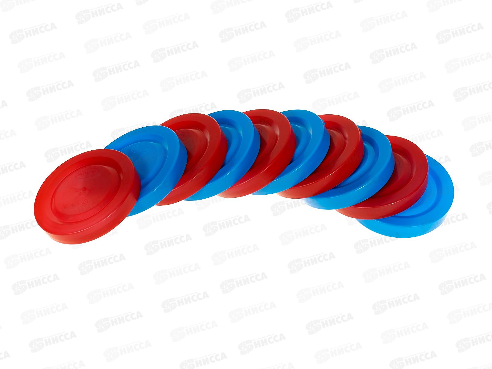 Крышка полиэтиленовая  цветная  (спайка 10шт) ИНТ*40