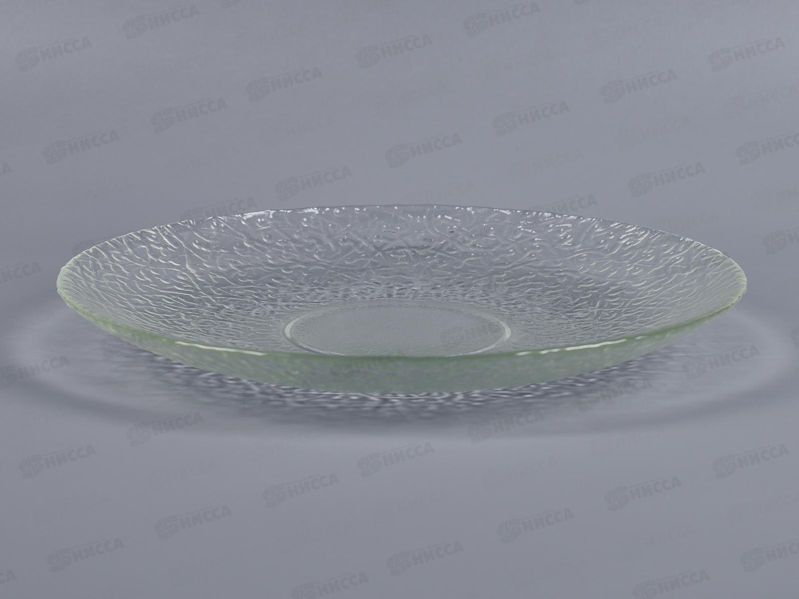 Тарелка 83-070-ф210 &quotАжур&quot прозрачная. 4840159397