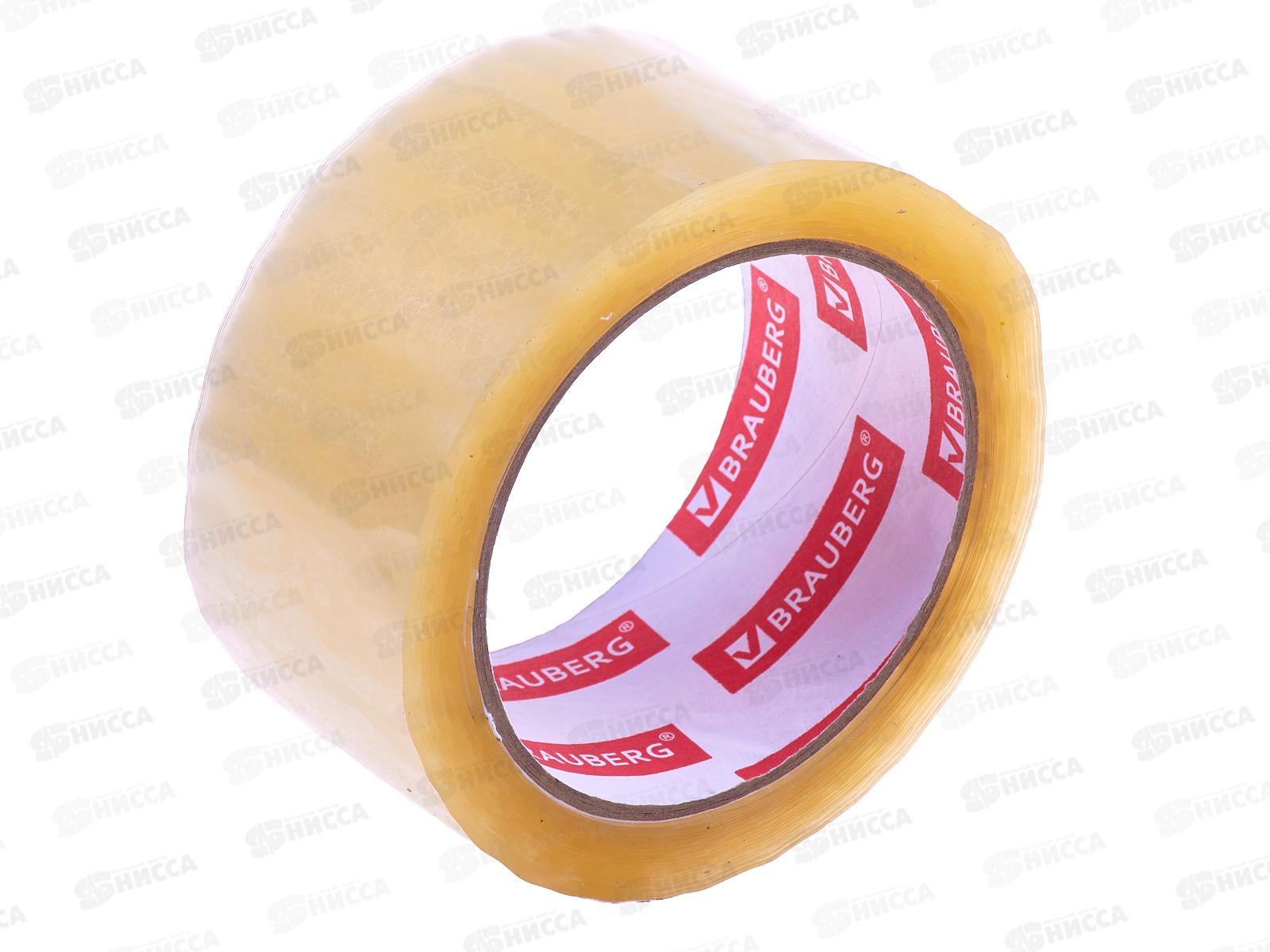 Скотч 48*66м прозрачный Brauberg 45мкм, 221108 *36