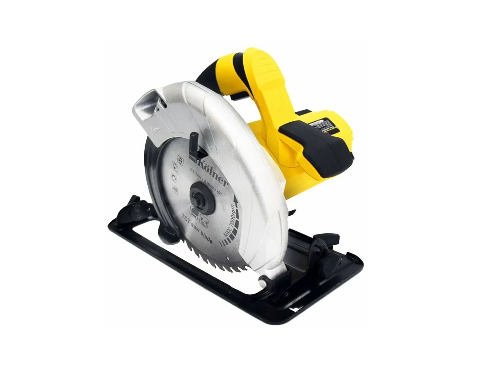 Пила дисковая 2000Вт, 4600оборот/минуту, 210*30мм, 74мм, Kolner KCS 210/2000 *2