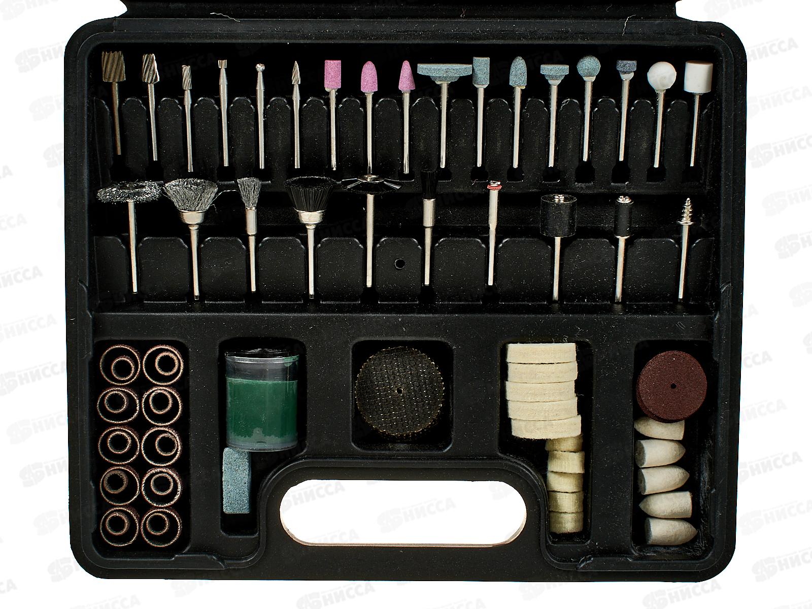 Набор гравировальных насадок 100штук, пластиковый кейс, Kolner KMGS 100 *20