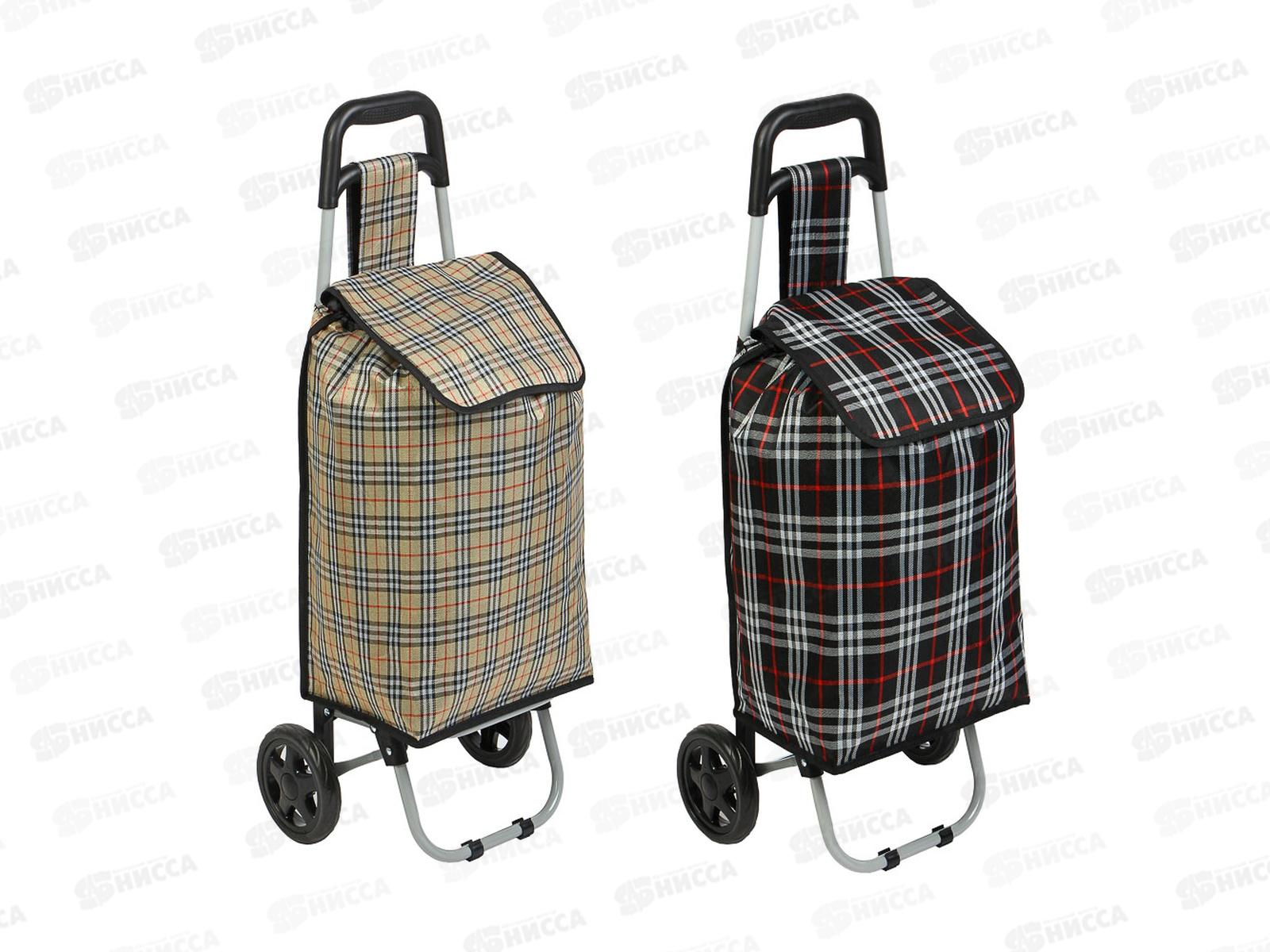 Тележка+сумка до 30кг, брезент, ЭВА 36*28*86см 467-016  *10