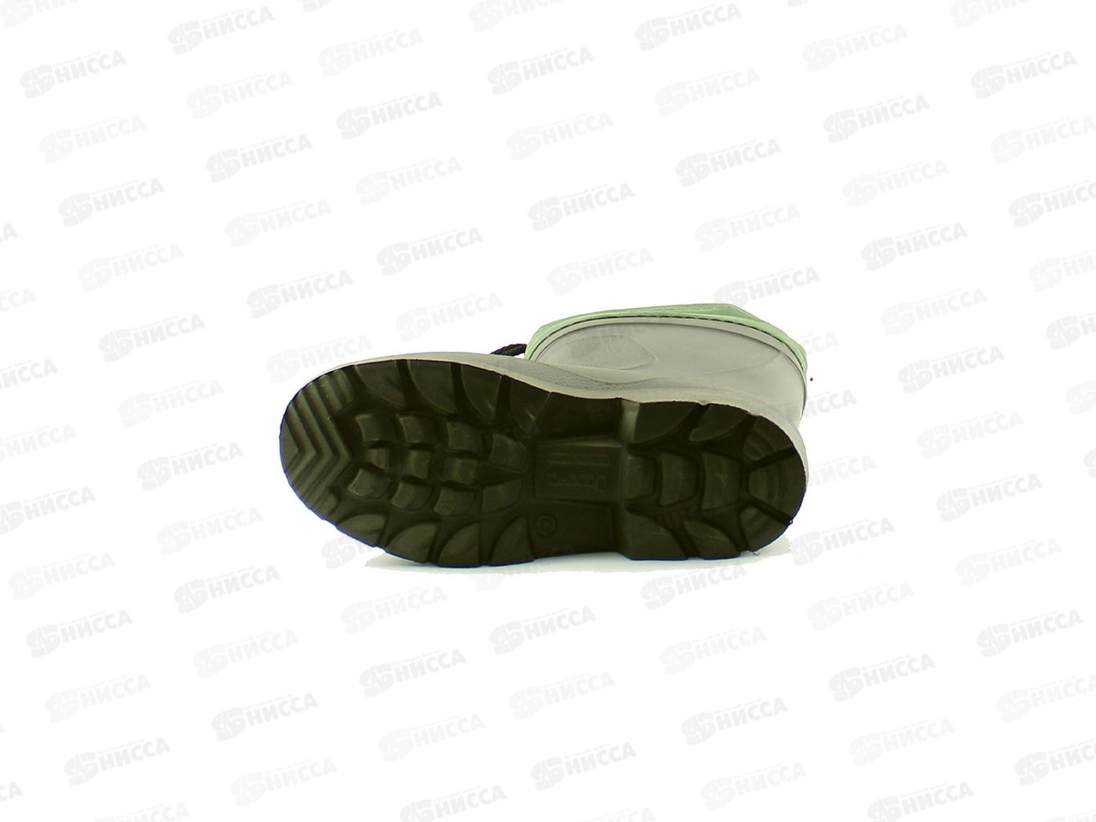 Сапоги мужские  Д31-НУ из ЭВА с надставкой и утепленные  оливковые/черные  р.46(300)