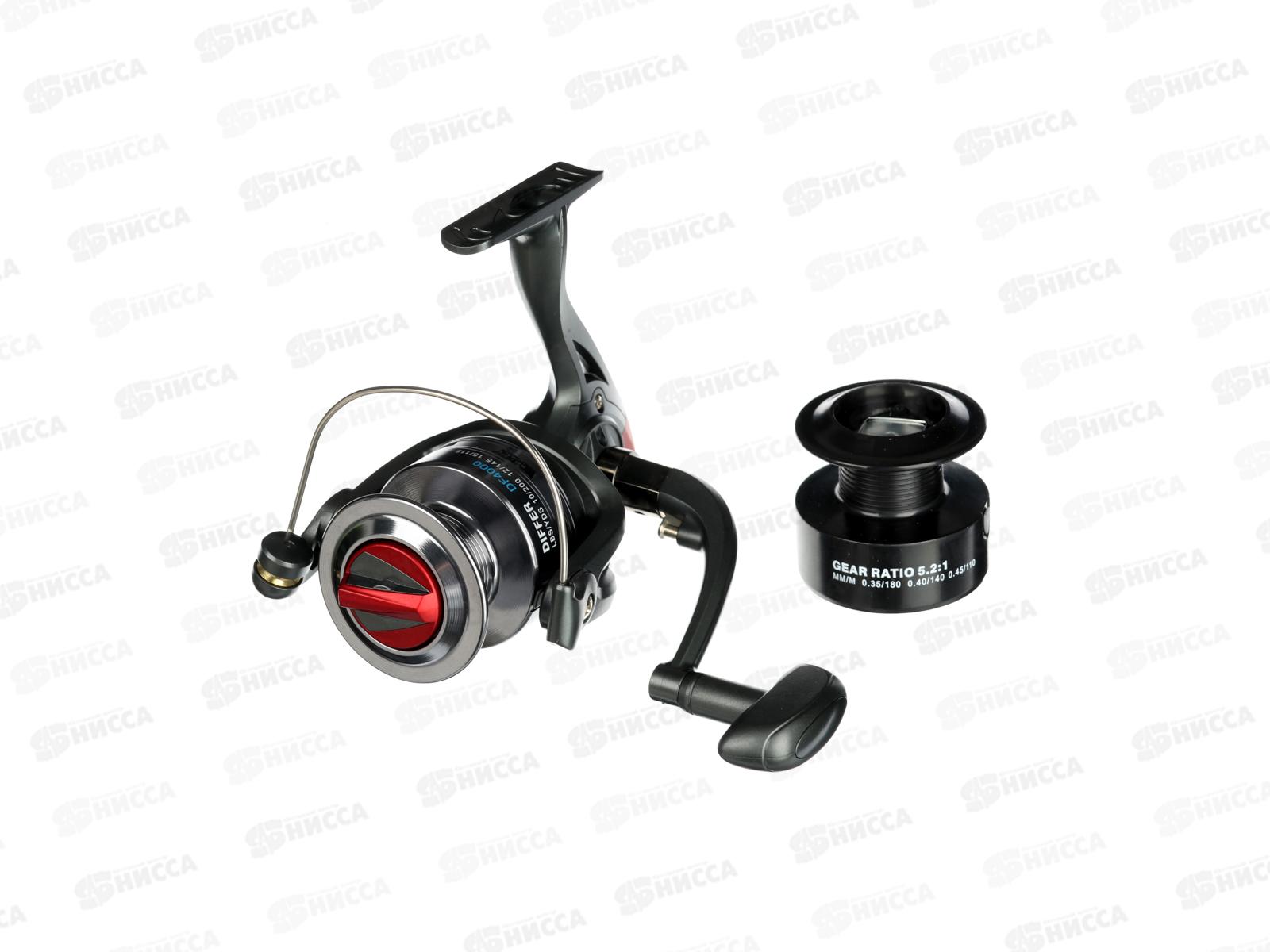 Катушка AZOR KAIDA 4000, 3+1 передний  фрикцион , металлическая  шпуля 142-041 г