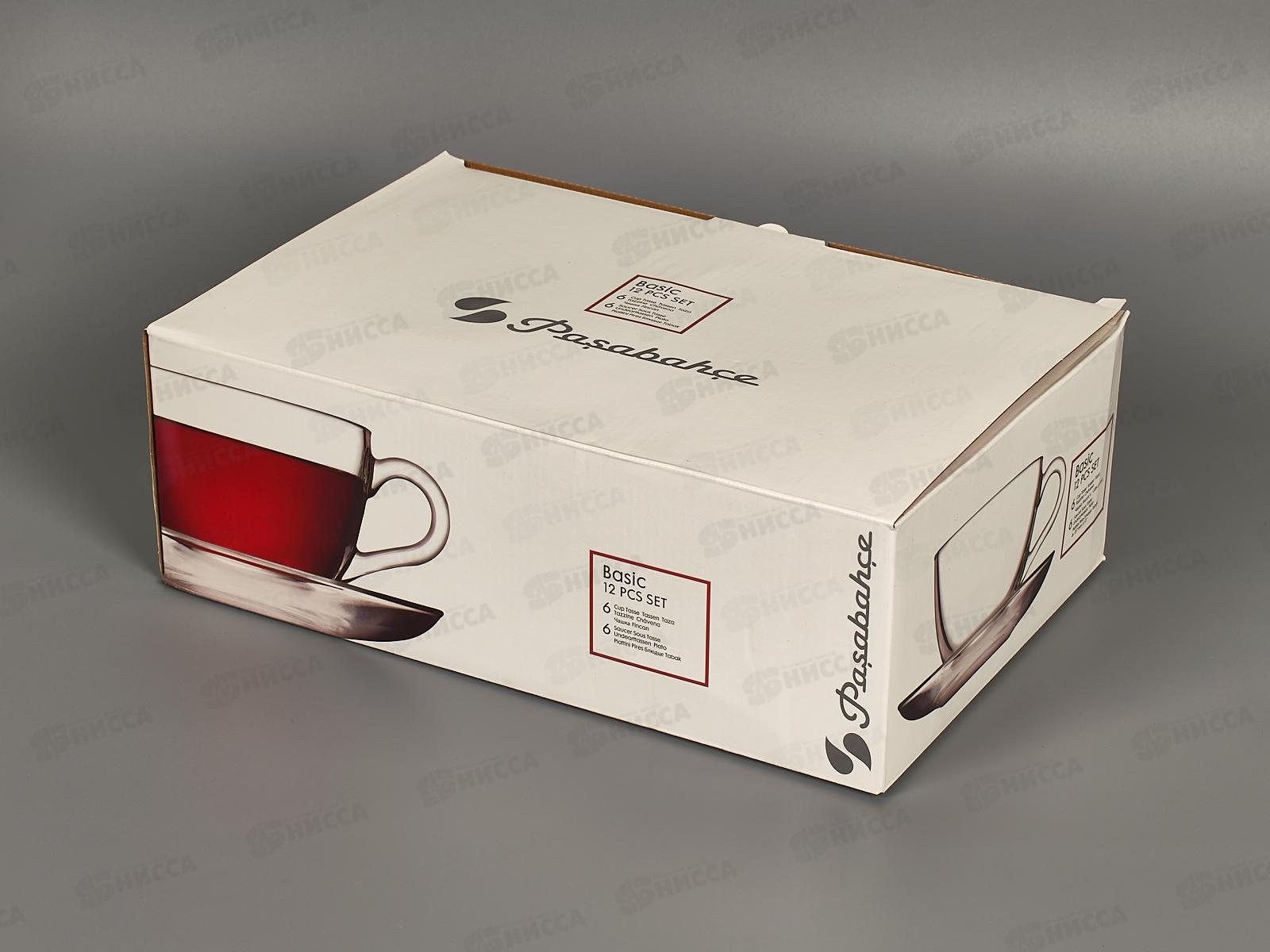 Набор чайный BASIC 6пар 210мл 97948