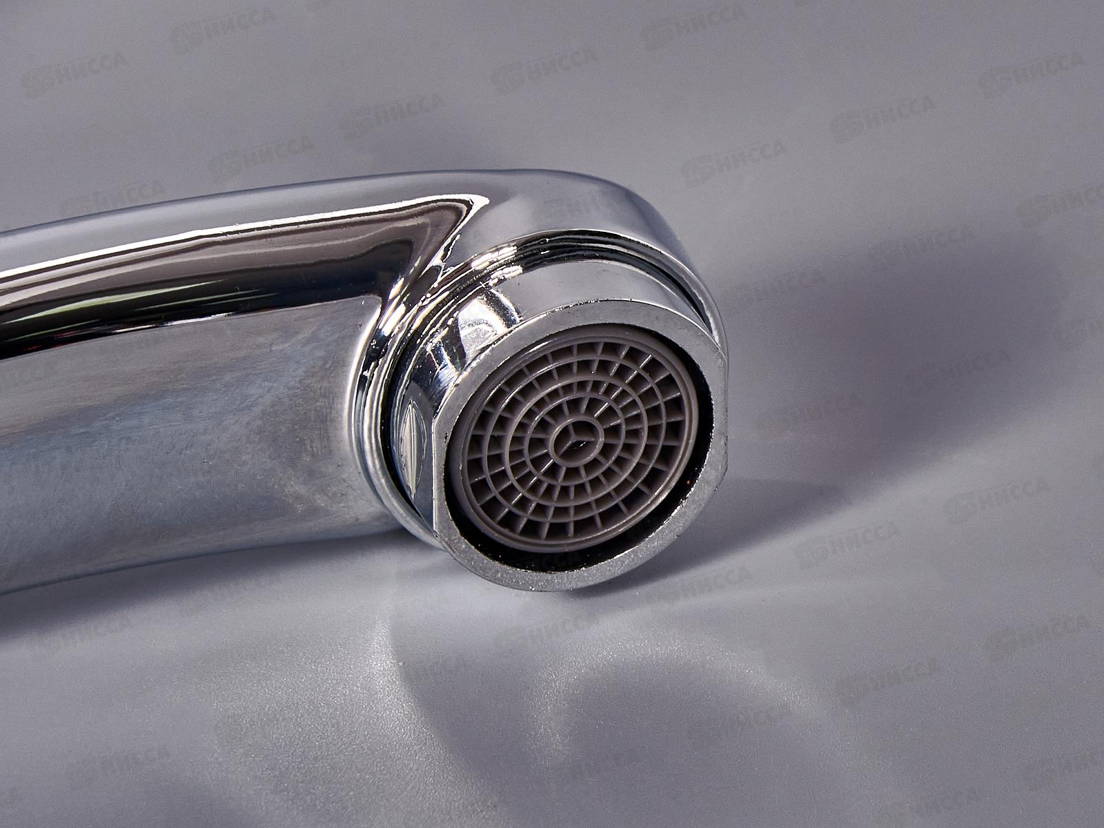 Смеситель для кухни ЭВЕРЕСТ В45-024 короткий гусак упаковка 2шт/цена за 1шт