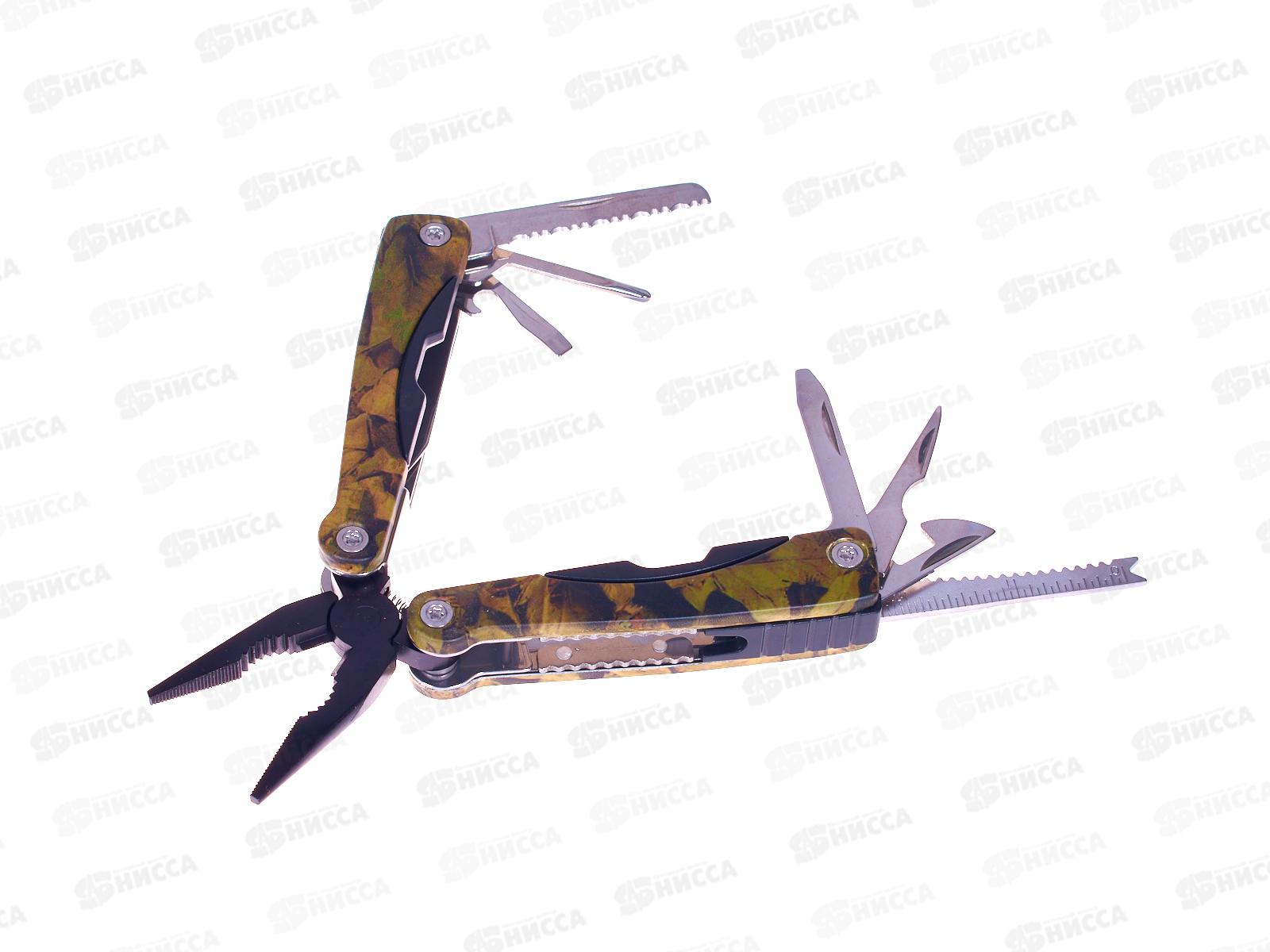 Набор походный (046228) пассатижи,нож,открывашка,пила,отвертка *12