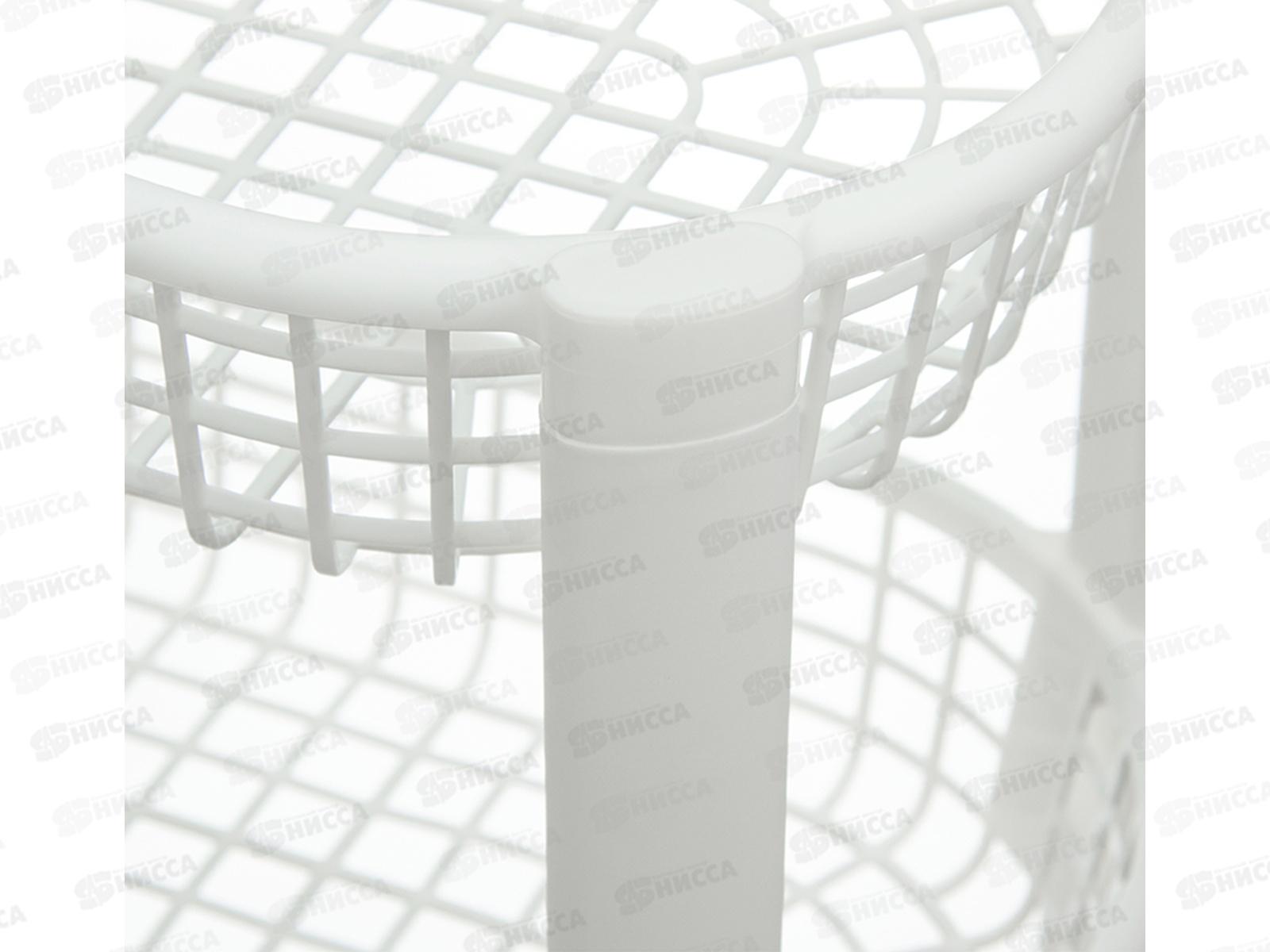 Полка овощная 4 секции на колесах Белый М2731 *3