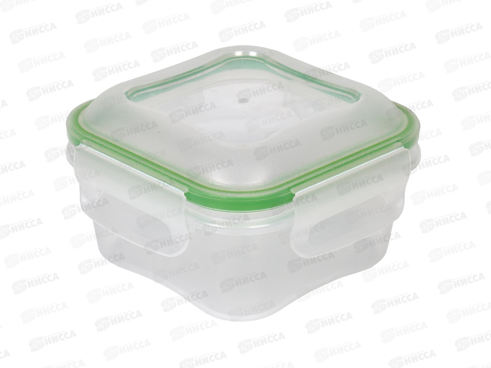 Контейнер 0,45 герметичный Спессо квадратный С228-01-КОЛ ассортимент *22