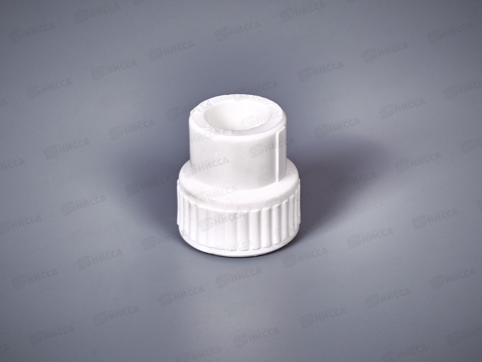 Муфта PP-R комбинированная внутренняя резьба DN20*1/2&quot полипропиленовая/гайка СТМ Пласт *30/390