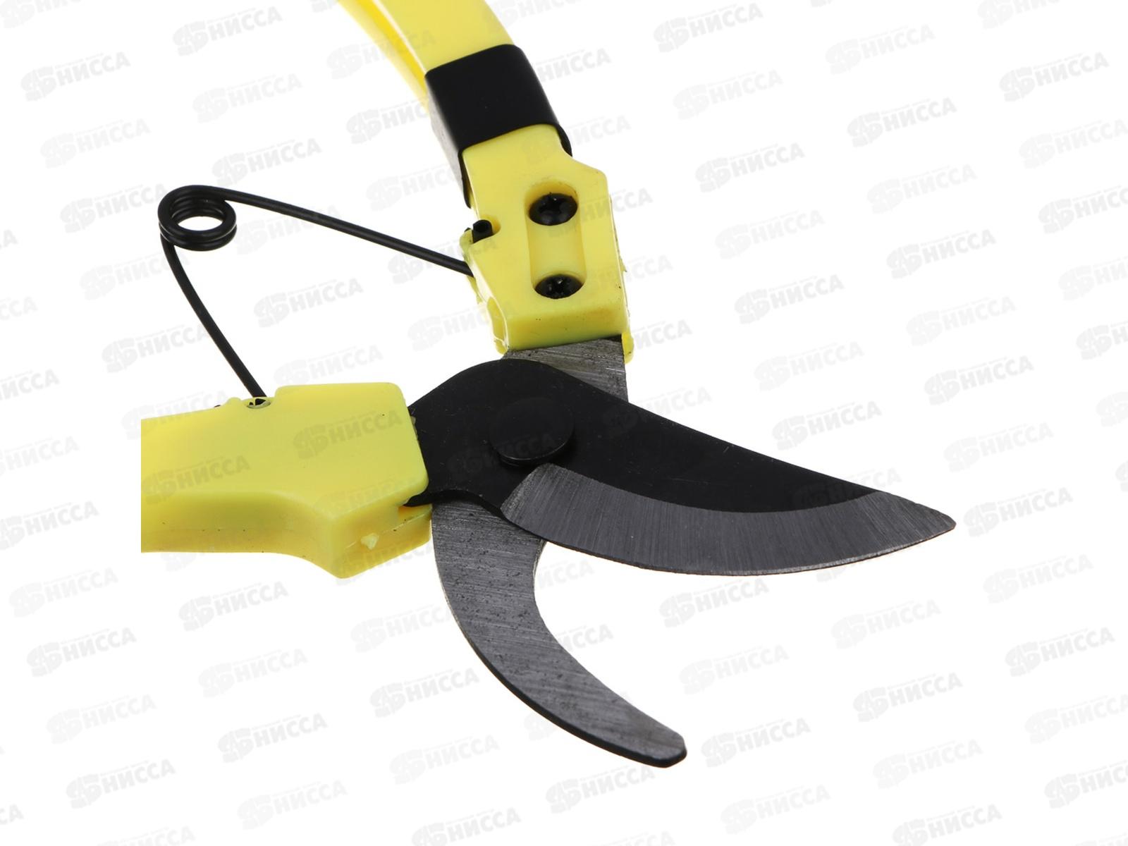 Секатор садовый 7,5&quot металлическая рукоять, возвратная пружина, 186-019 г