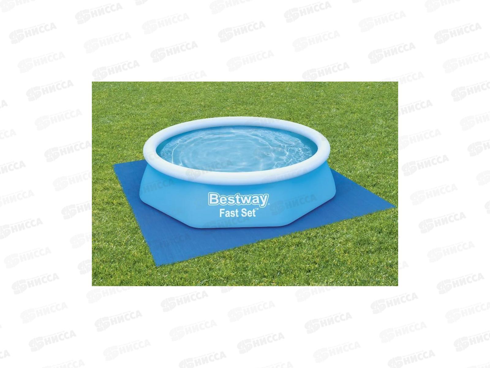 Подложка для бассейнов, полиэтилен, 274х274см 58000 BESTWAY