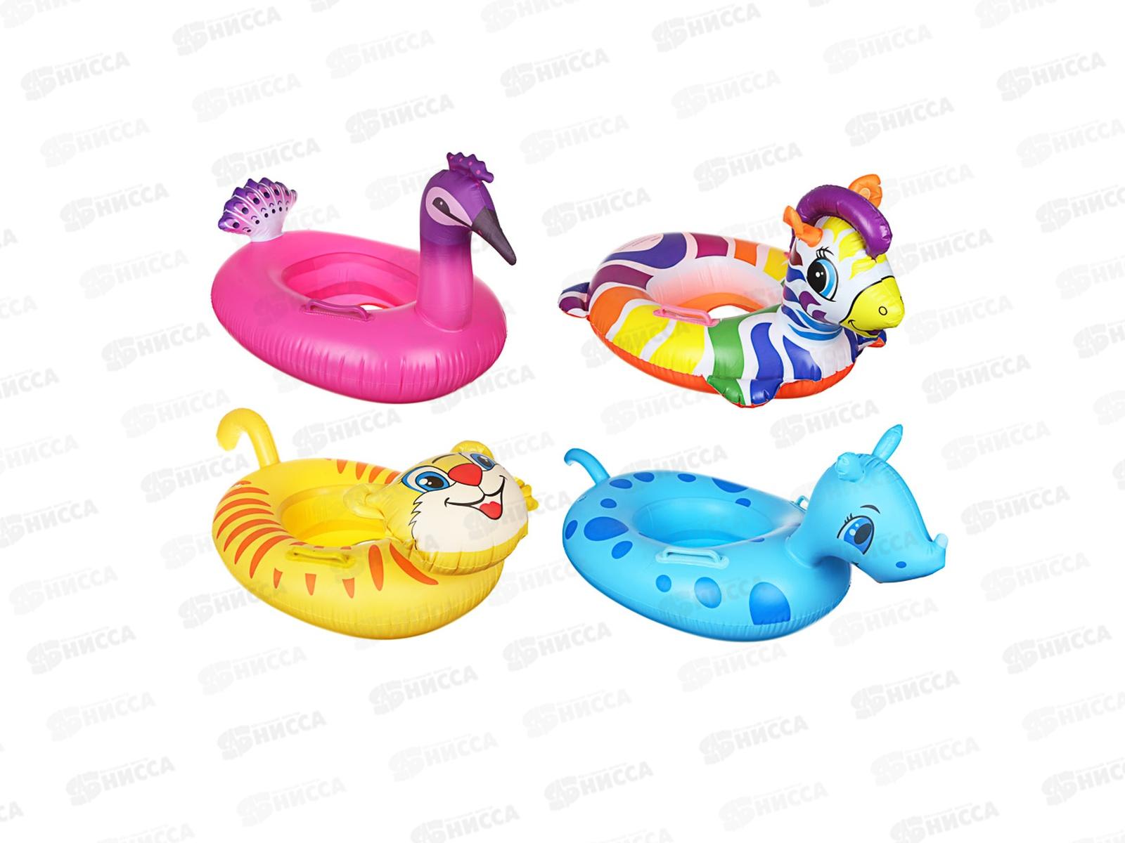 Круг надувной-трусы, ПВХ, d70х55см, &quotЖивотные&quot SILAPRO, 130-006   г