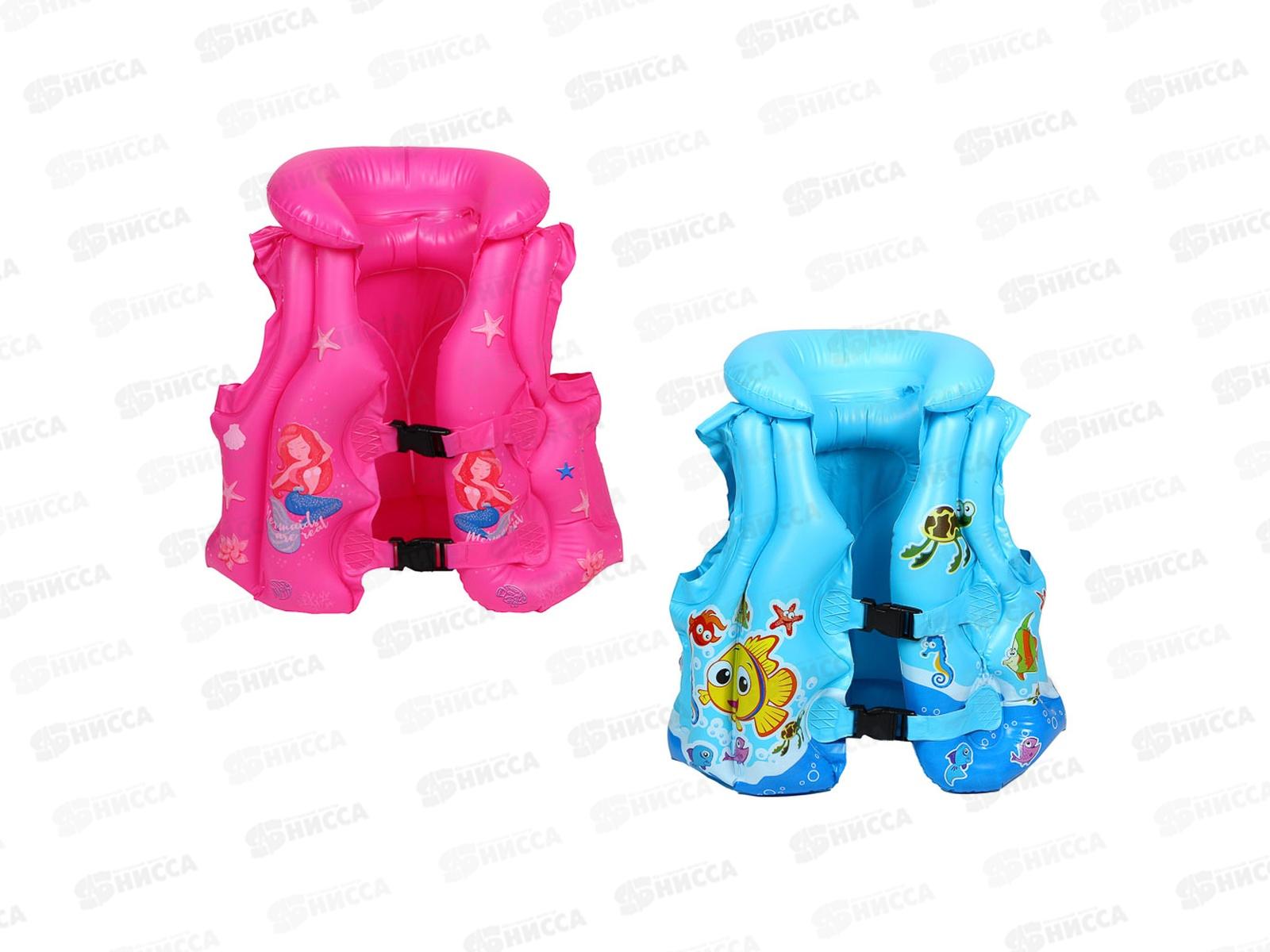 Над. жилет 50х43см, Морской мир, ПВХ, 134-077   г