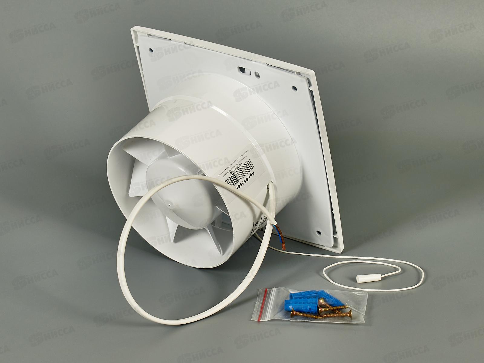 Вентилятор осевой диаметр 125 с внутренним каналом, с индикатором   *16