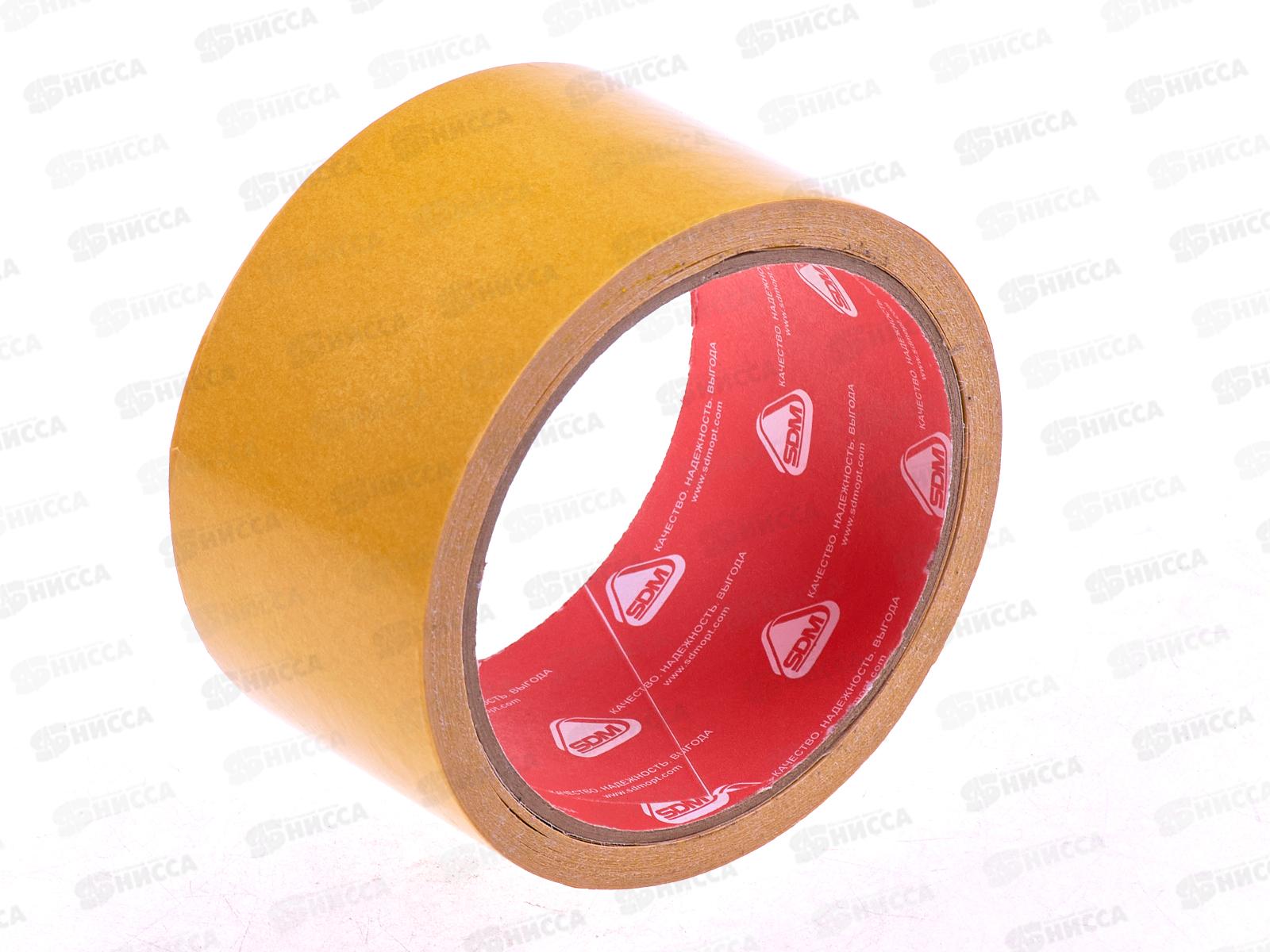 Скотч двухсторонний 50*10 SDM, полипропиленовый *36