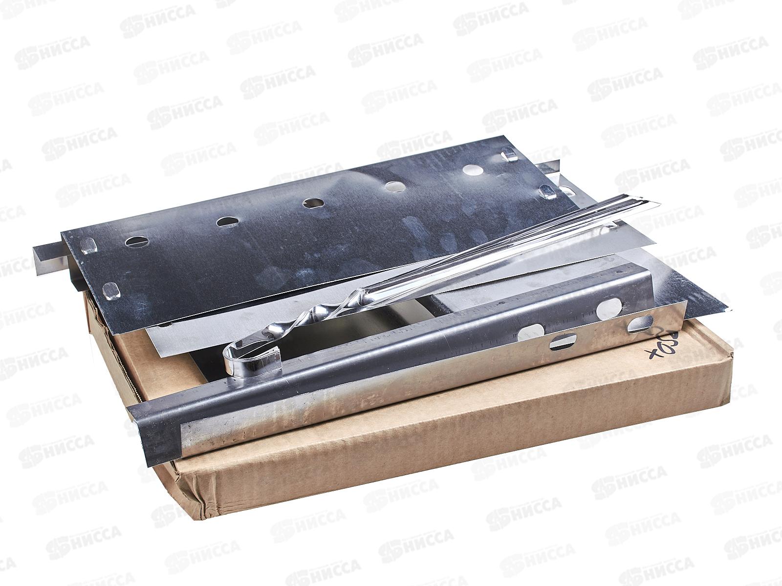 Мангал 350*250*140 в коробке (0,5мм) 5 шампуров уголок М-2 СП0002