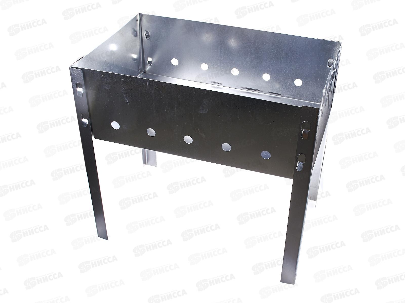 Мангал 400*250*140 в коробке (0,5мм) М-10 без шампуров СП0010