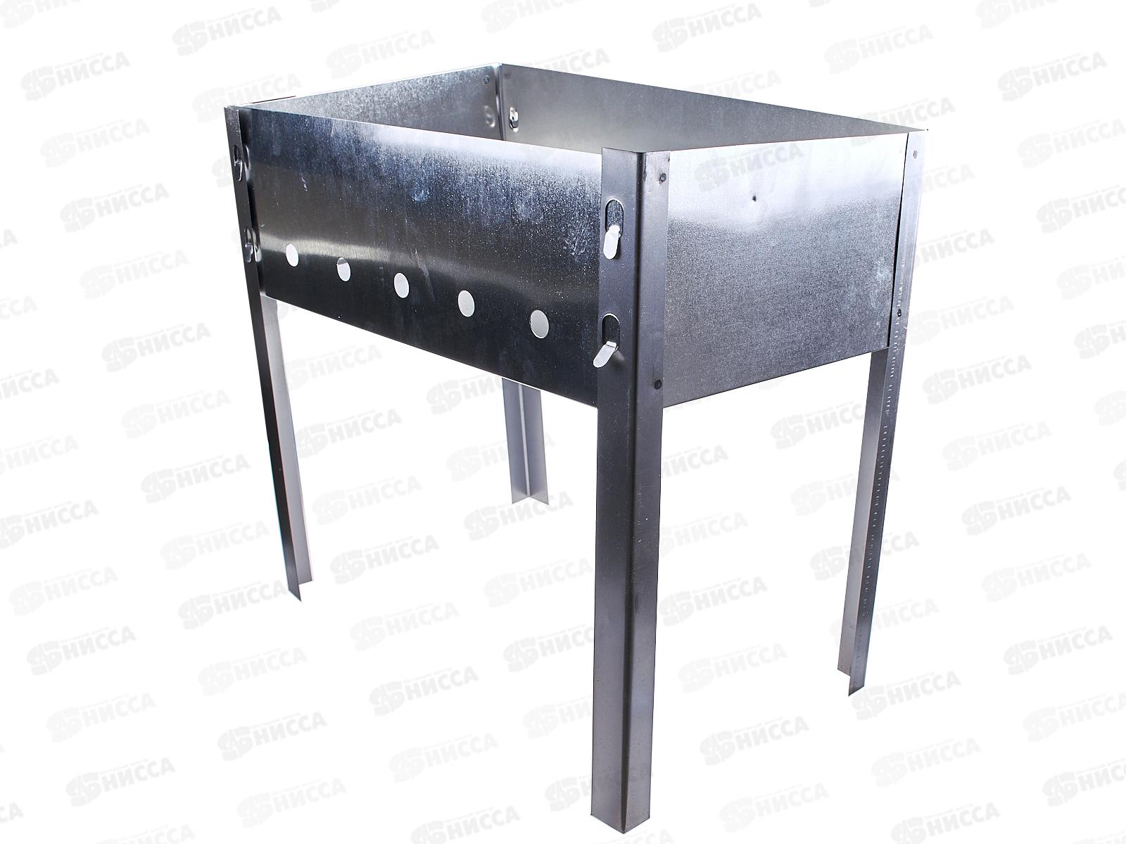 Мангал 400*250*140 в коробке (0,5мм) М-10 без шампуров СП0010