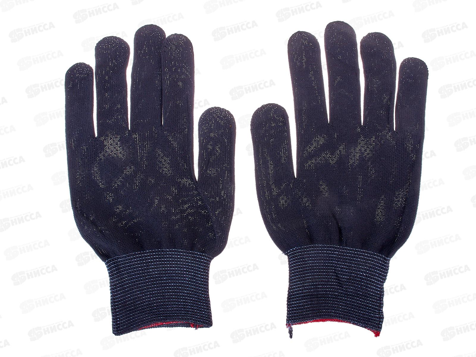 Перчатки нейлоновые №8 тонкие точечное напыление №28  размер 8*12/1200