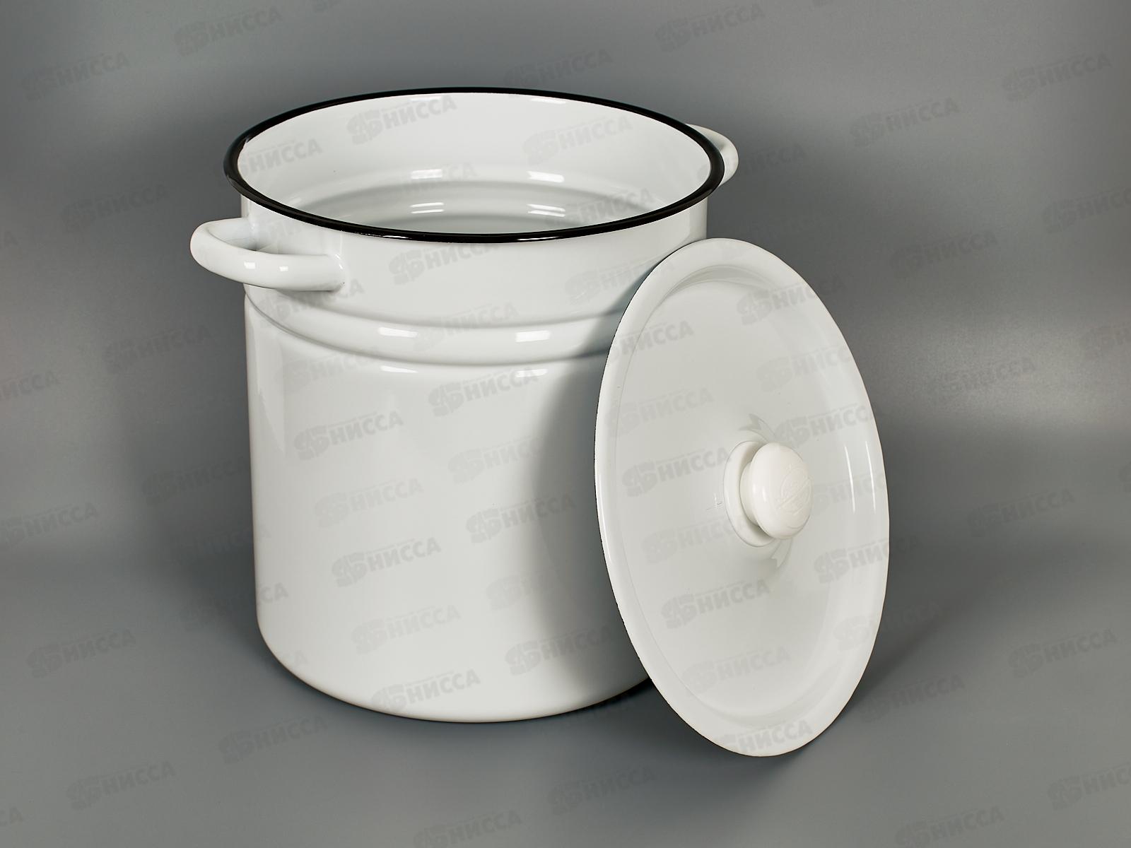 Кастрюля 12,0л цилиндрическая светлая с пластиковой кнопкой С41624.3 *2