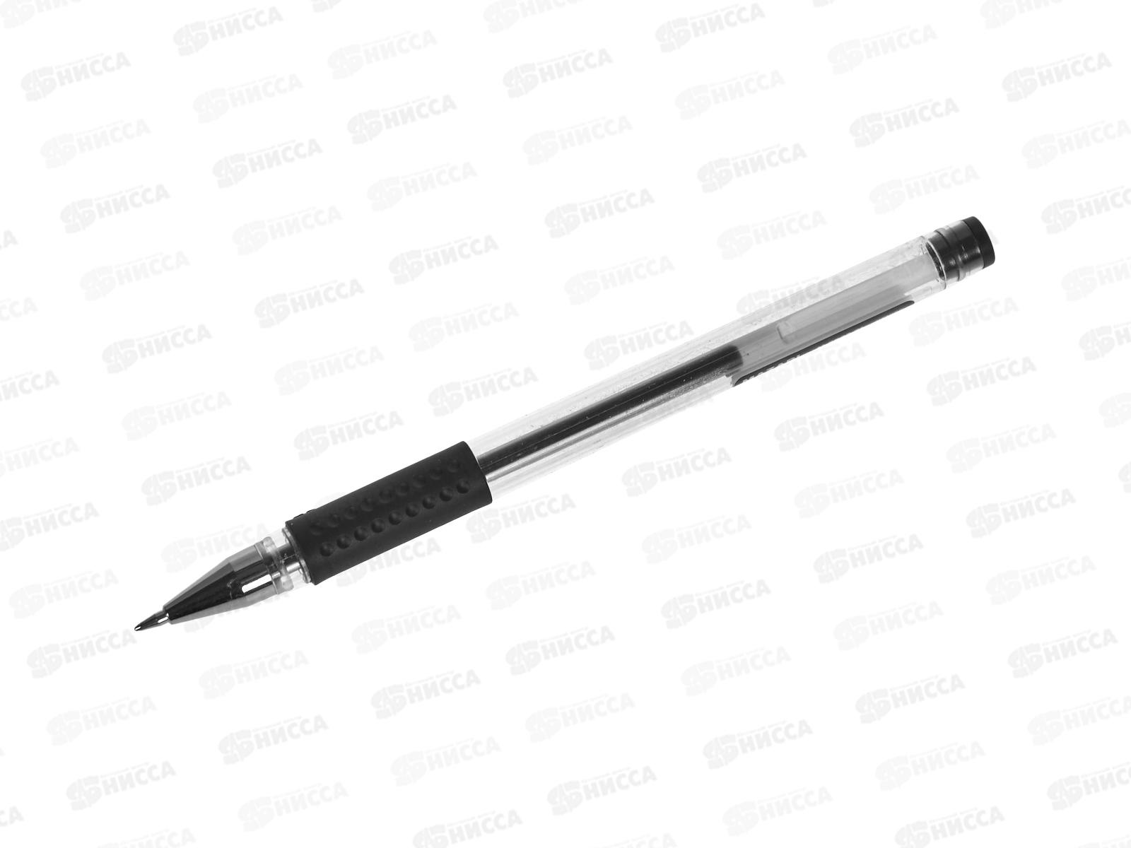 Ручка гелевая MAZARI DENISE черная, 0.5мм, пластиковый корпус, M-5523-71 *40