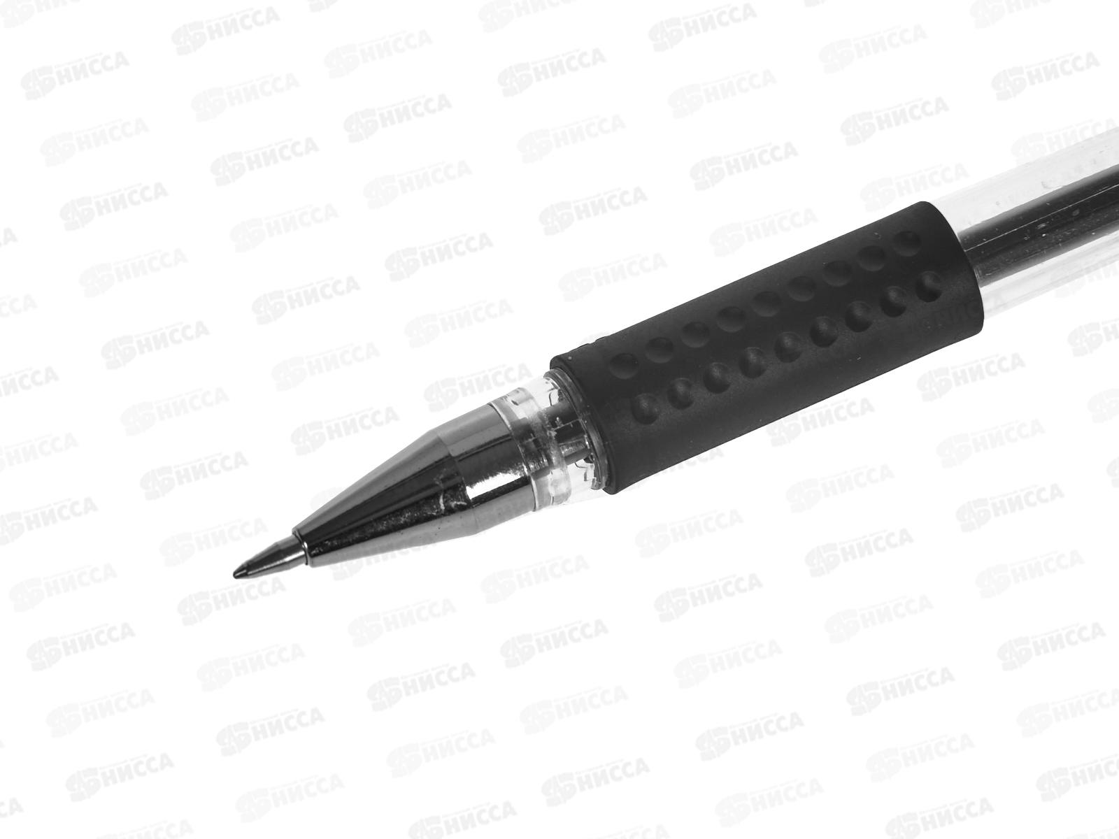 Ручка гелевая MAZARI DENISE черная, 0.5мм, пластиковый корпус, M-5523-71 *40