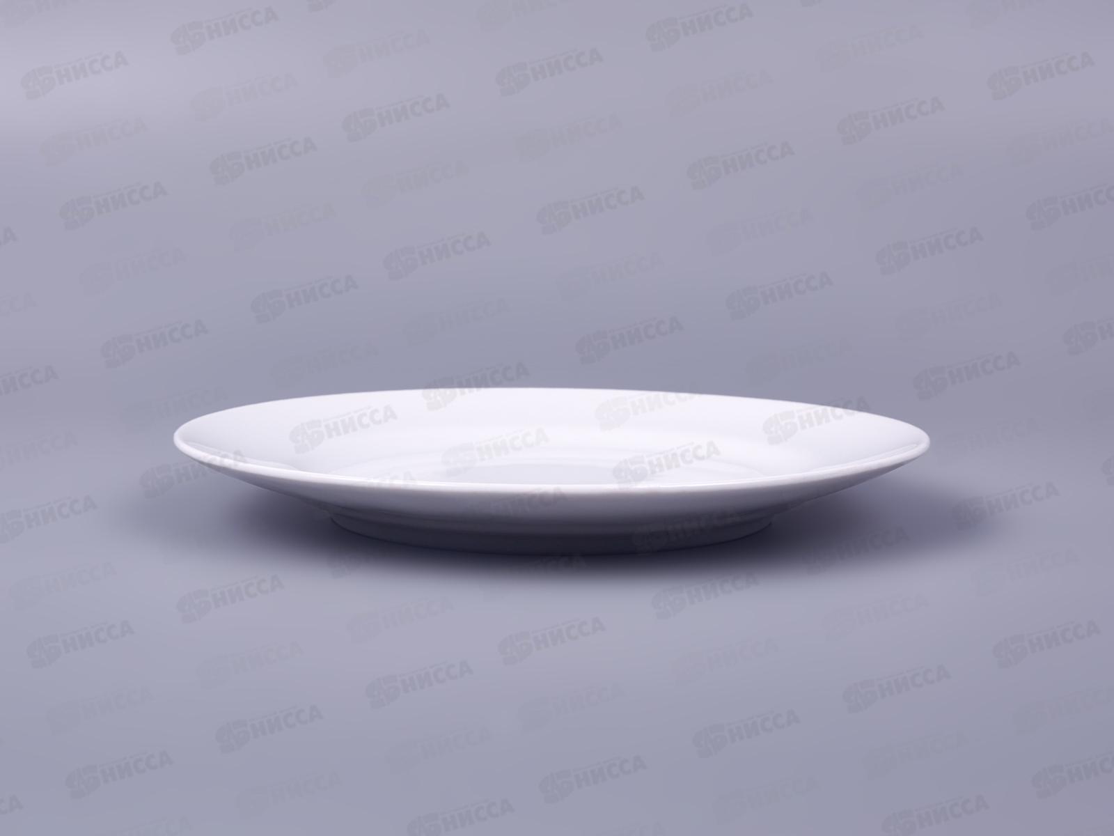 Тарелка мелкая 175мм фарфор Идиллия белье 7С1222 *20